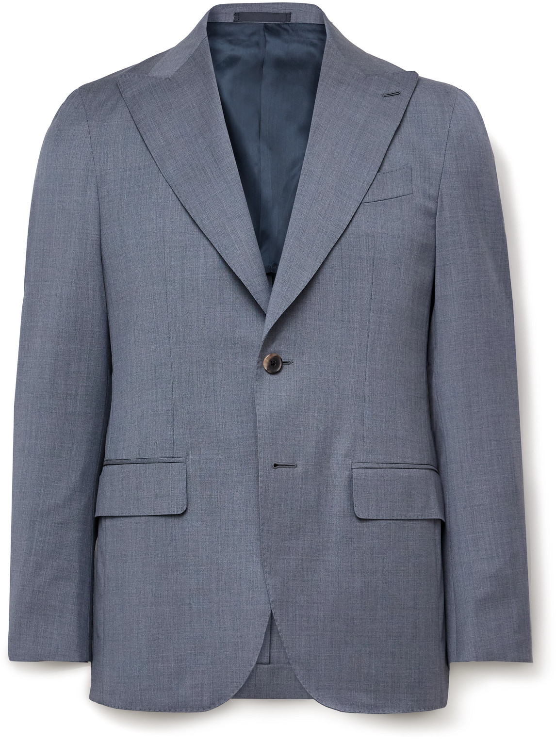 Slim-Fit Wool Suit Jacket