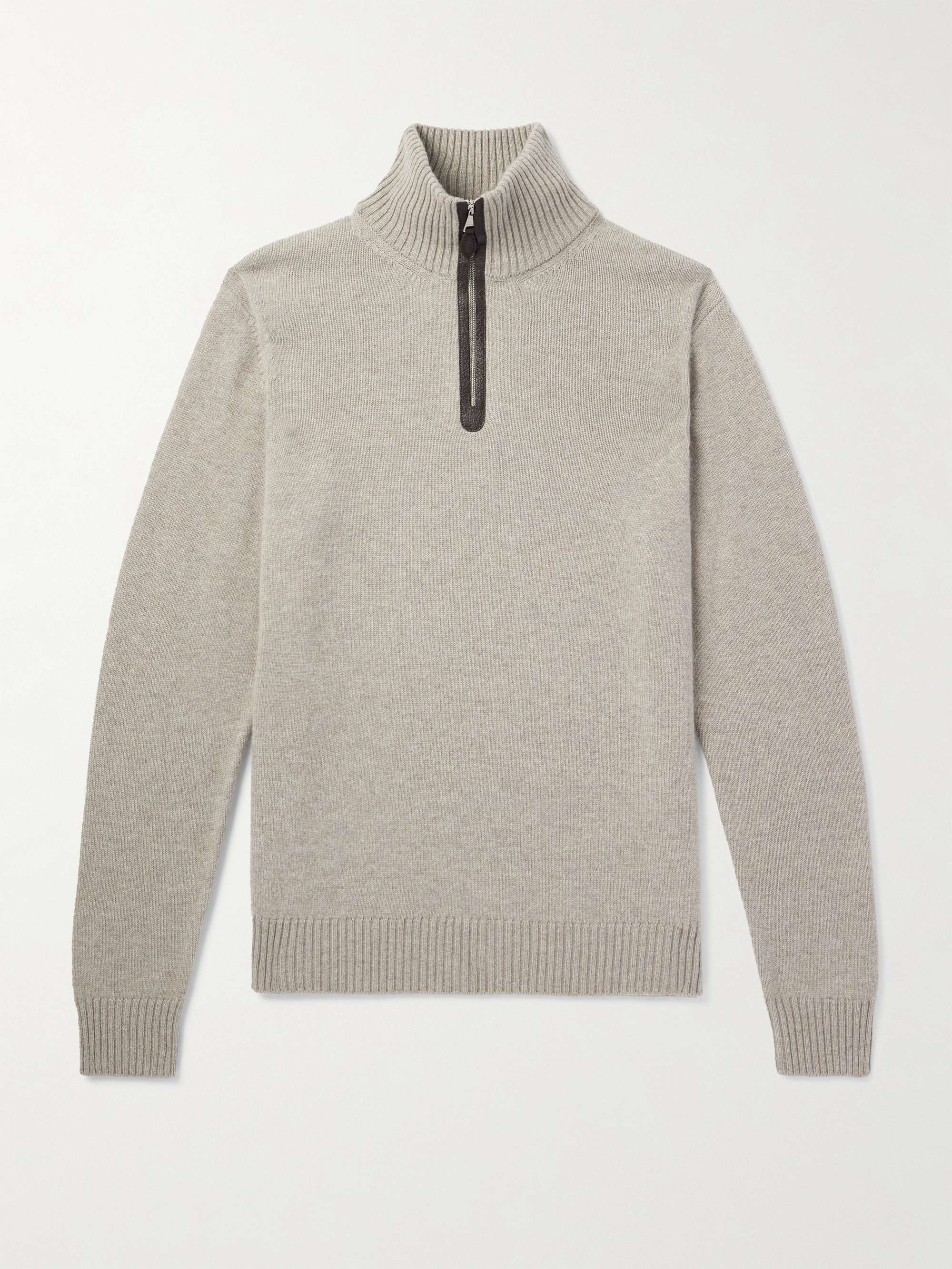 PURDEY Cashmere Zip Up Sweater for Men MR PORTER