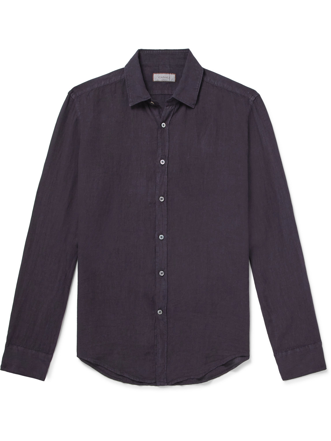 Garment-Dyed Linen Shirt