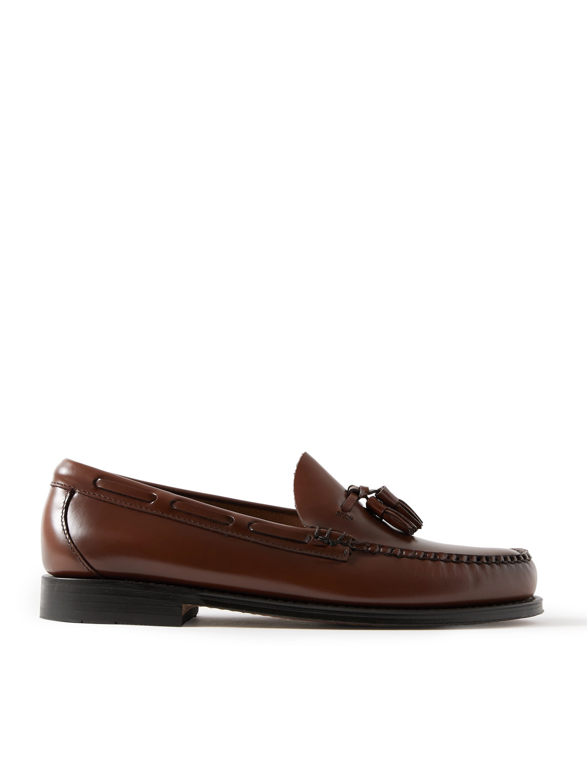 Weejuns Heritage Larkin Glossed-Leather Tasselled Loafers