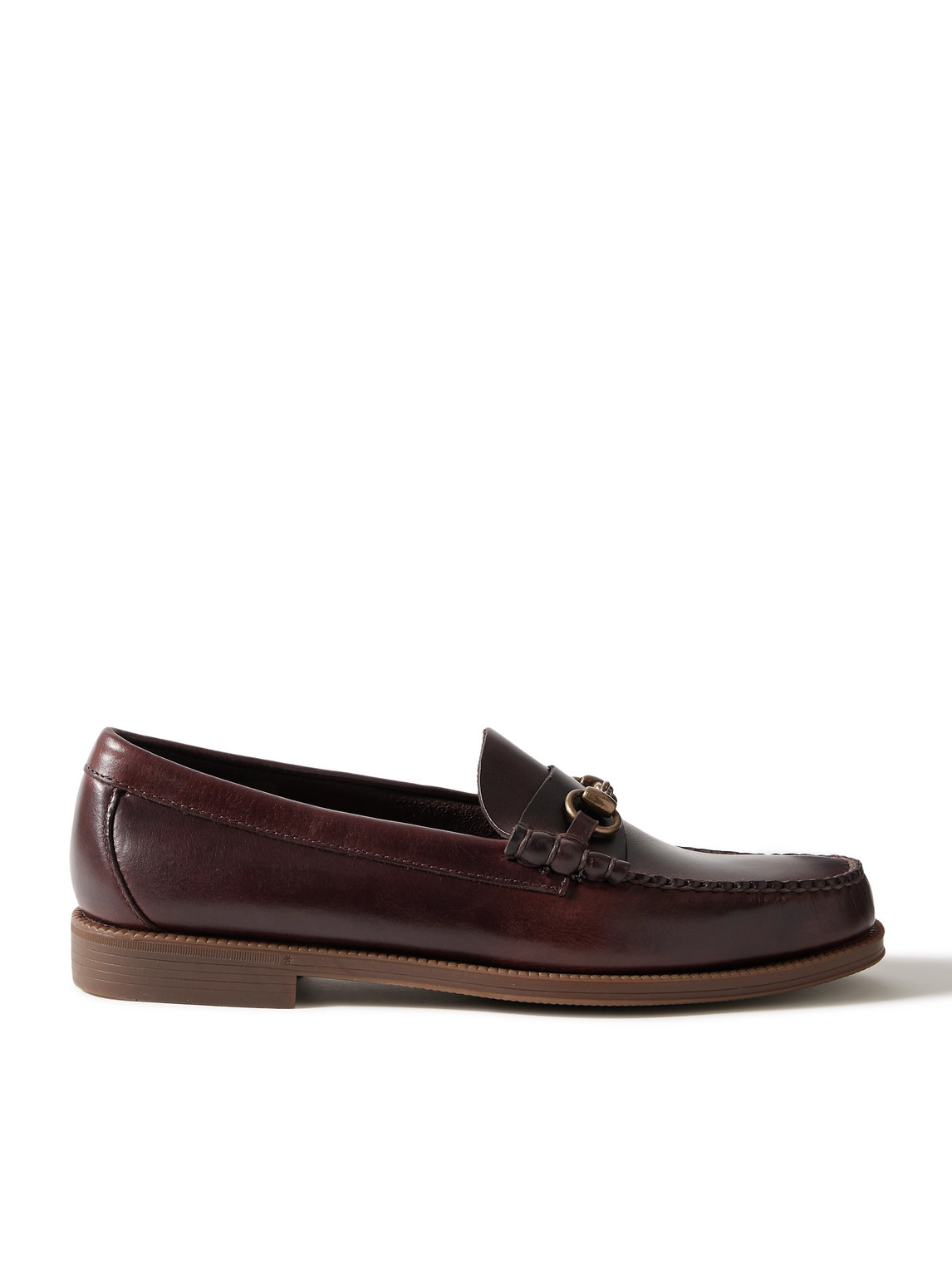 G.H. BASS Weejuns Lincoln Embellished Leather Loafers