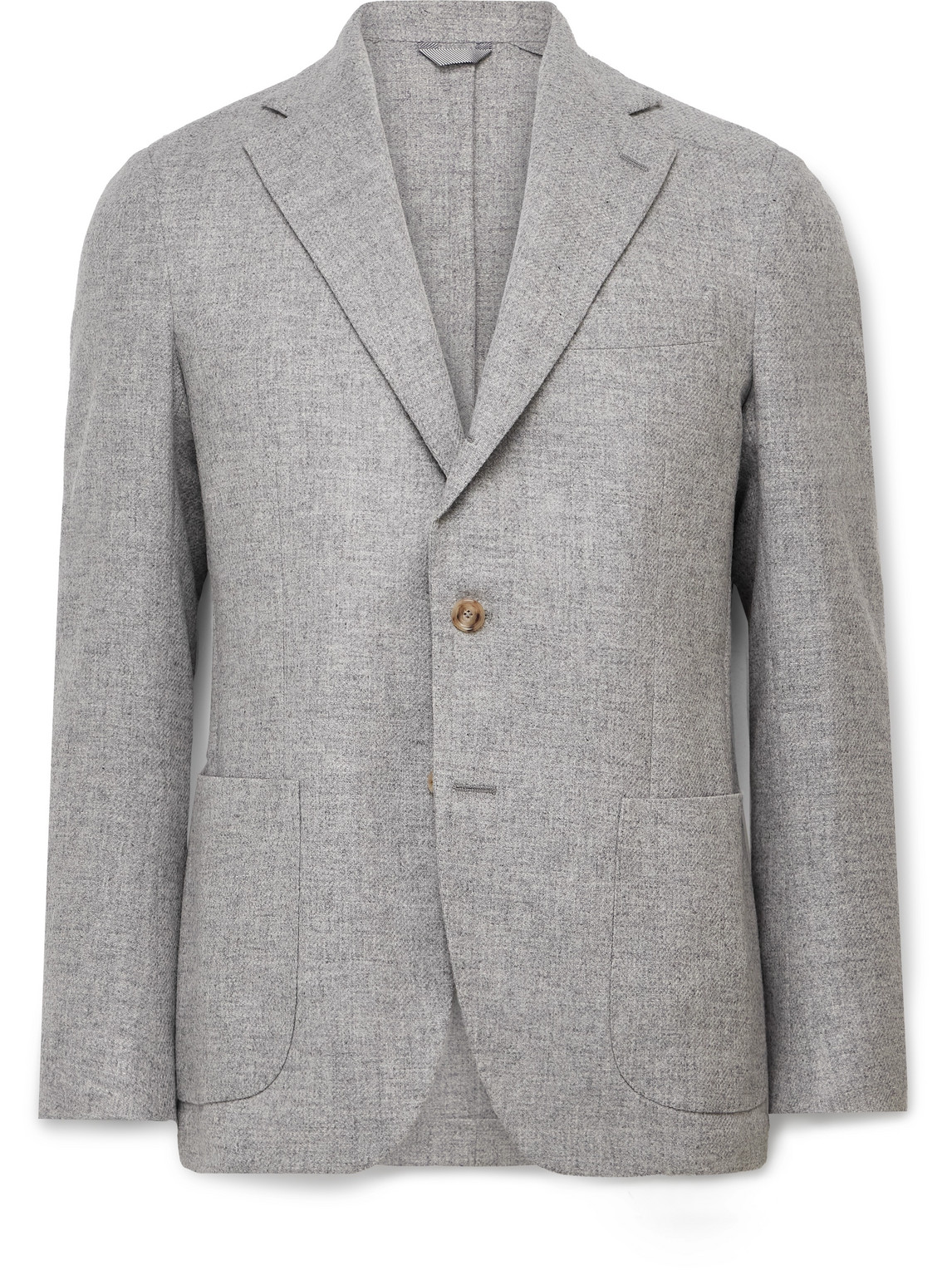 Slim-Fit Virgin Wool and Cashmere-Blend Blazer