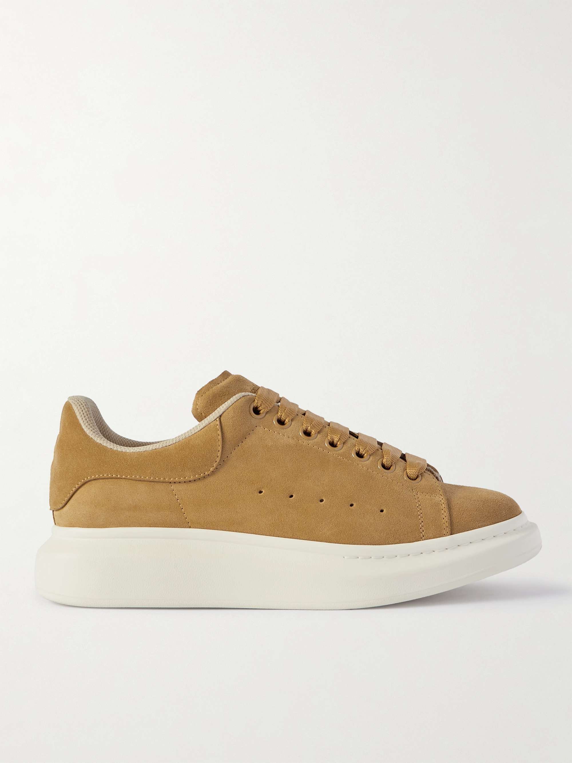 Exaggerated Sole Suede Sneakers