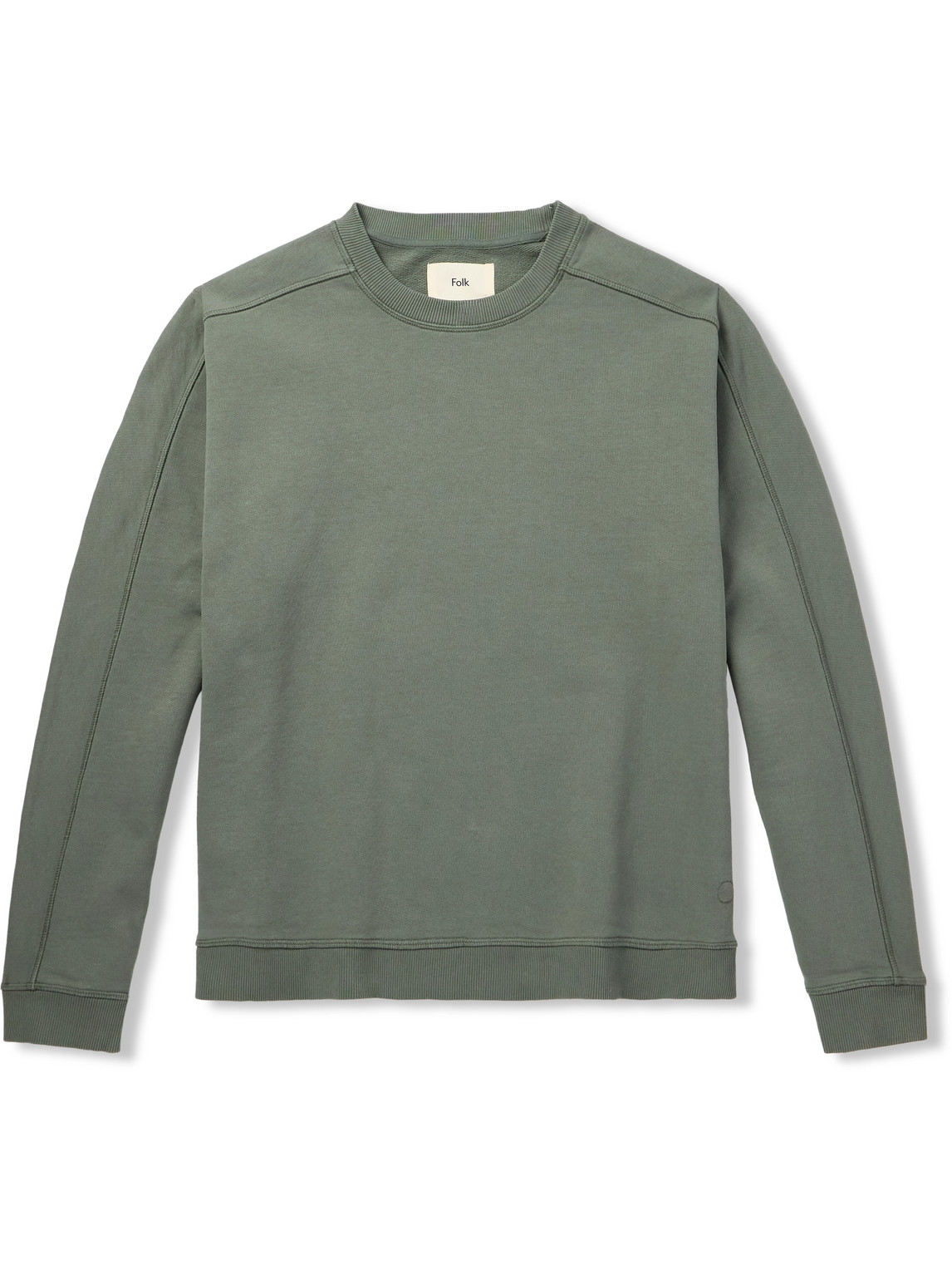 Prism Garment-Dyed Cotton-Jersey Sweatshirt