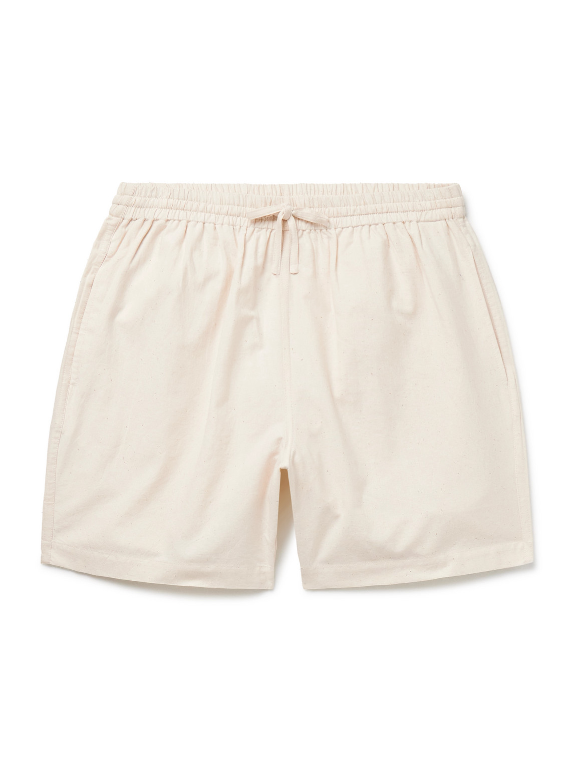 Olbia Straight-Leg Cotton Drawstring Shorts