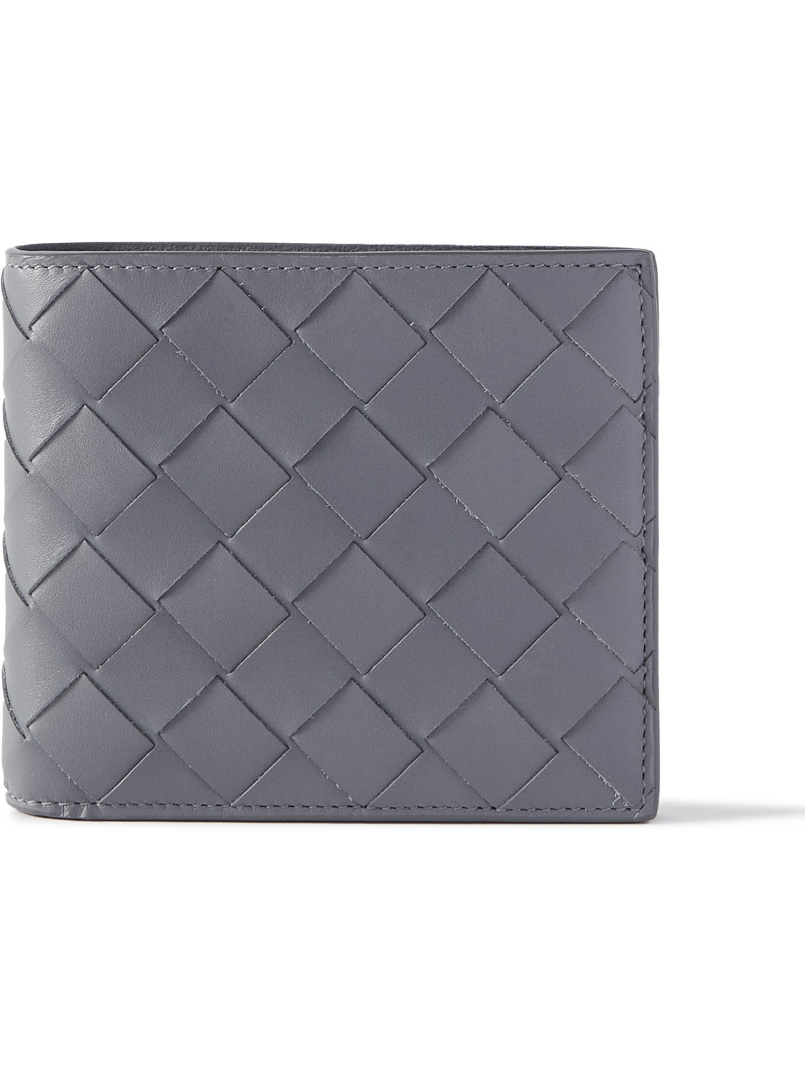 Bottega Veneta - Intrecciato Leather Billfold Wallet - Men - Gray for Men