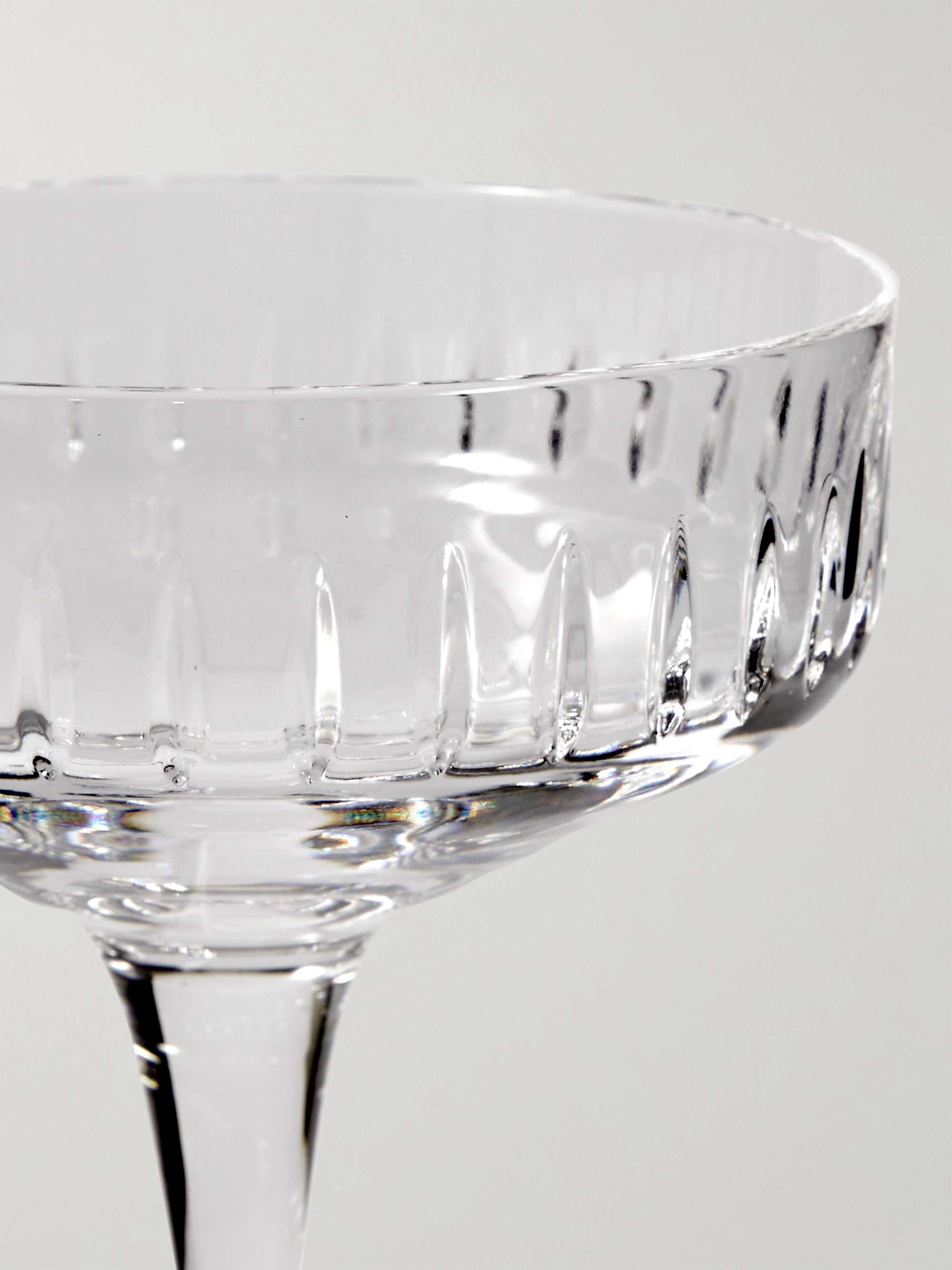 SOHO HOME Roebling Set of Four Crystal Champagne Coupes for Men | MR PORTER