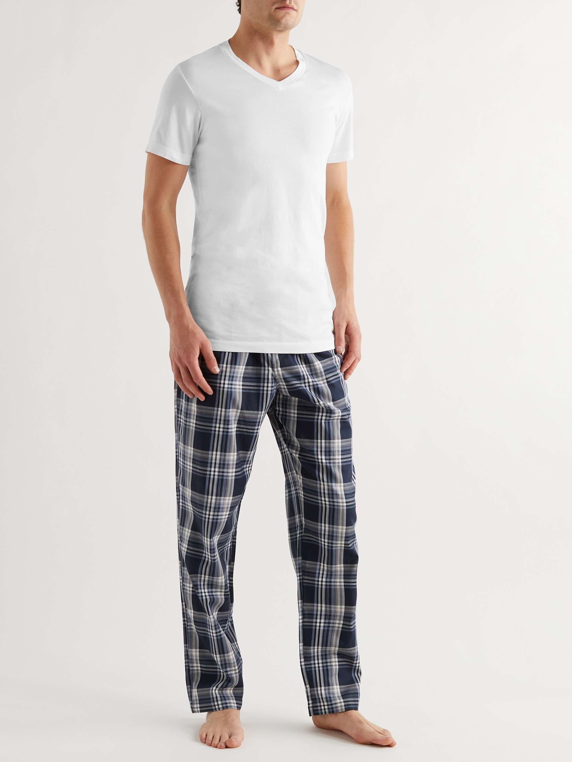 SCHIESSER Josef Cotton-Jersey Pyjama T-Shirt | MR PORTER