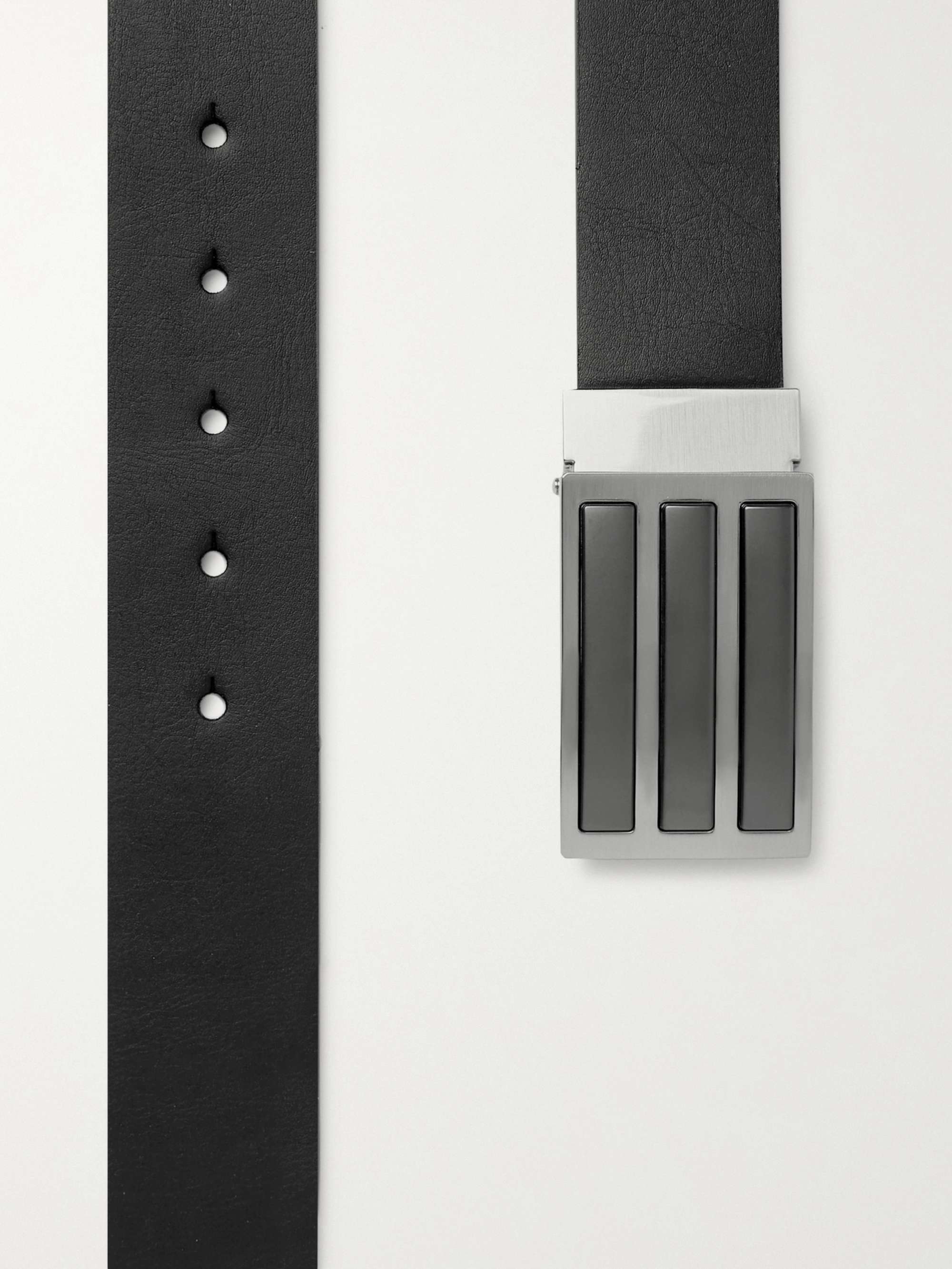 ADIDAS GOLF 3cm Reversible Black and White Tour Faux Leather Belt for Men |  MR PORTER