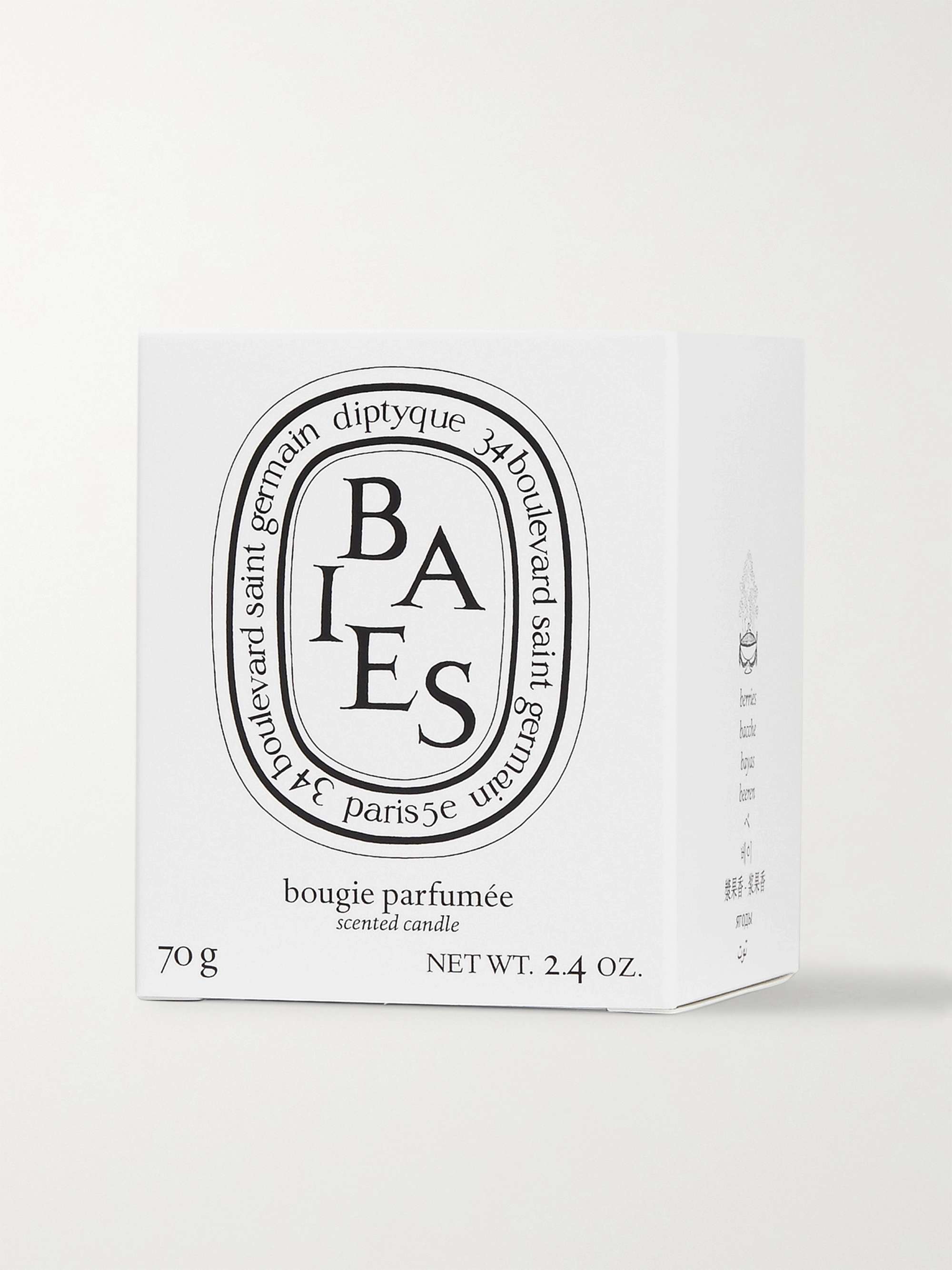 DIPTYQUE Baies Scented Candle, 70g for Men | MR PORTER