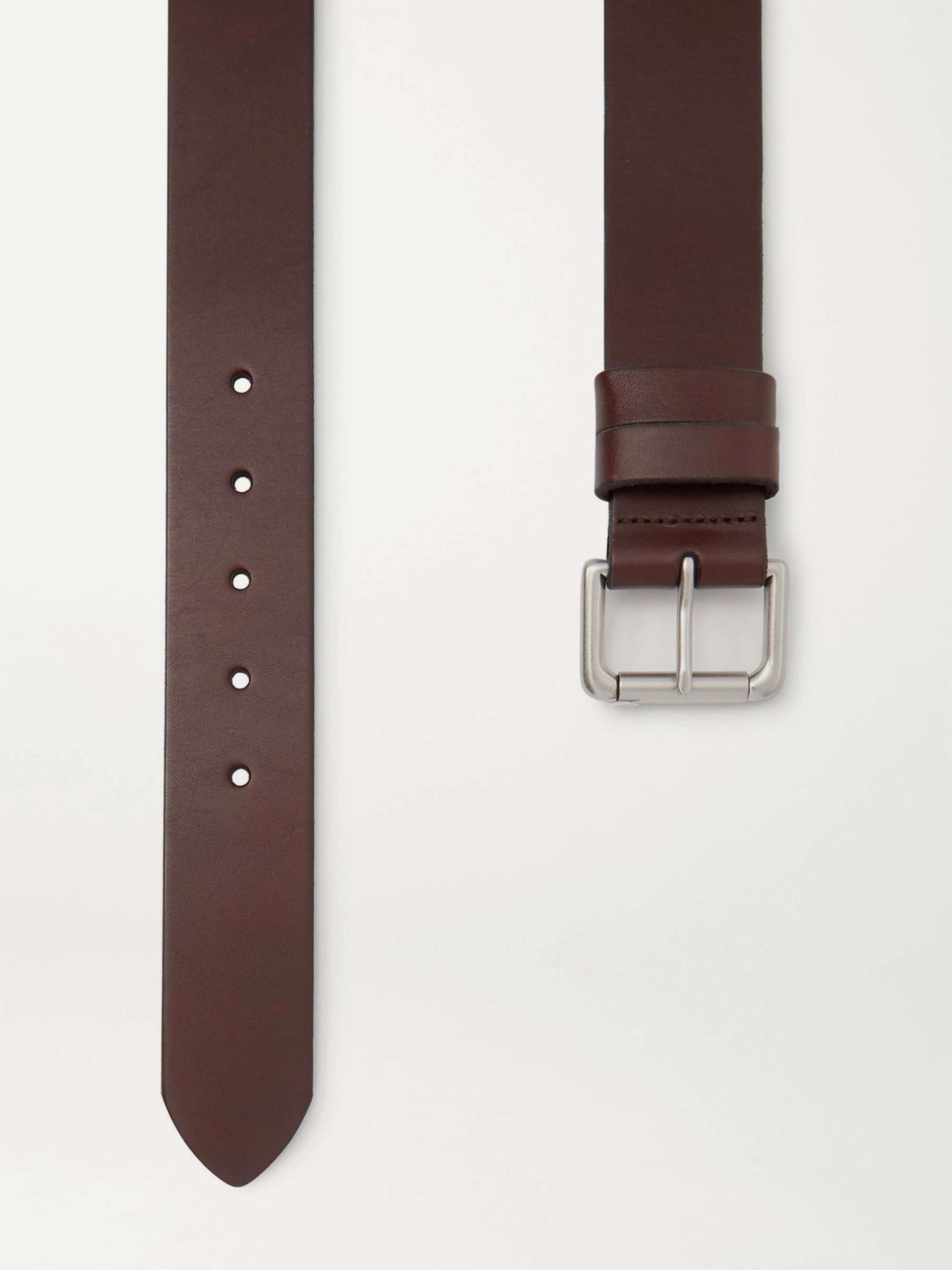 POLO RALPH LAUREN 4cm Brown Leather Belt | MR PORTER