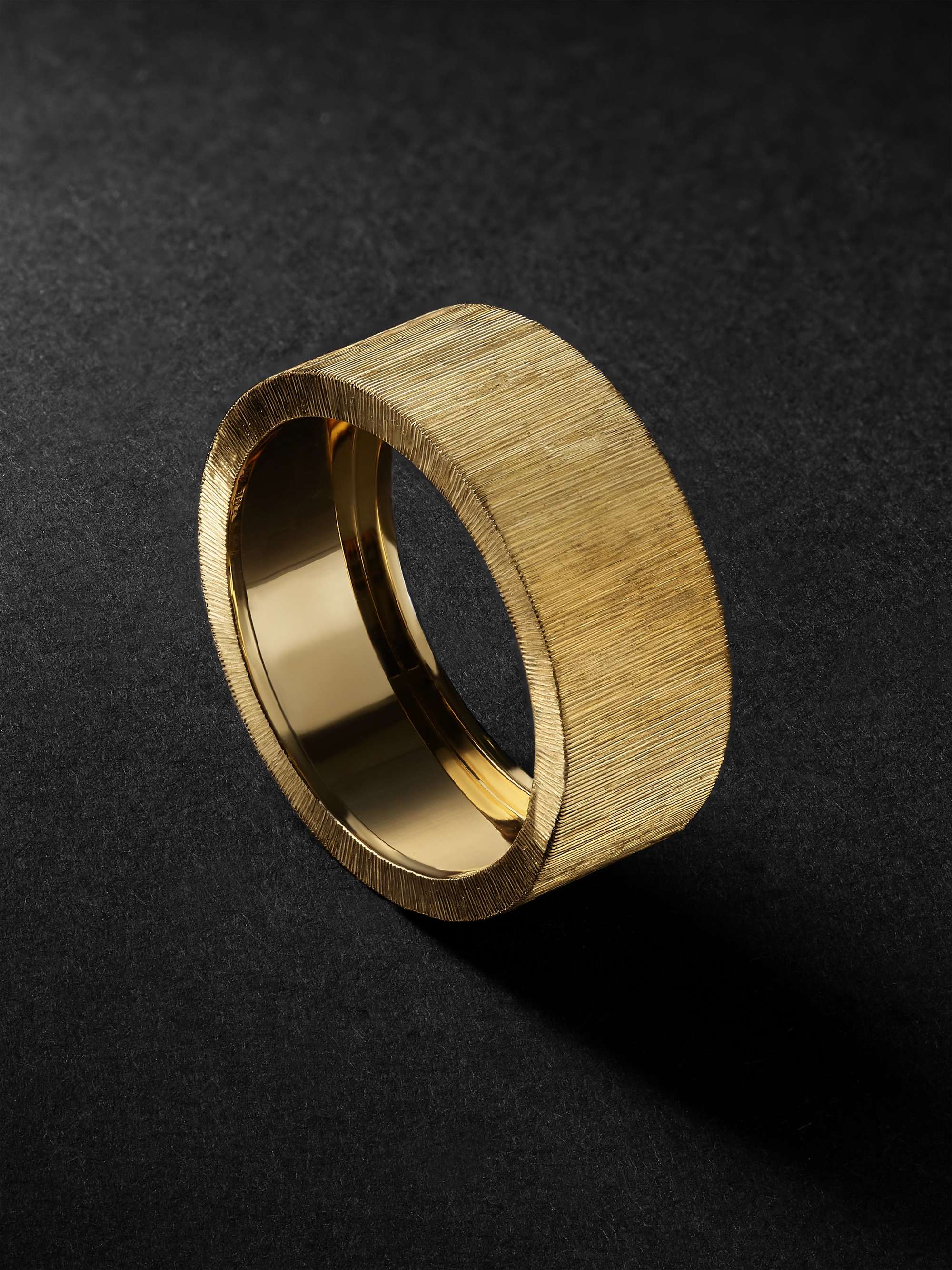 BUCCELLATI Macri Eternelle Gold Ring for Men