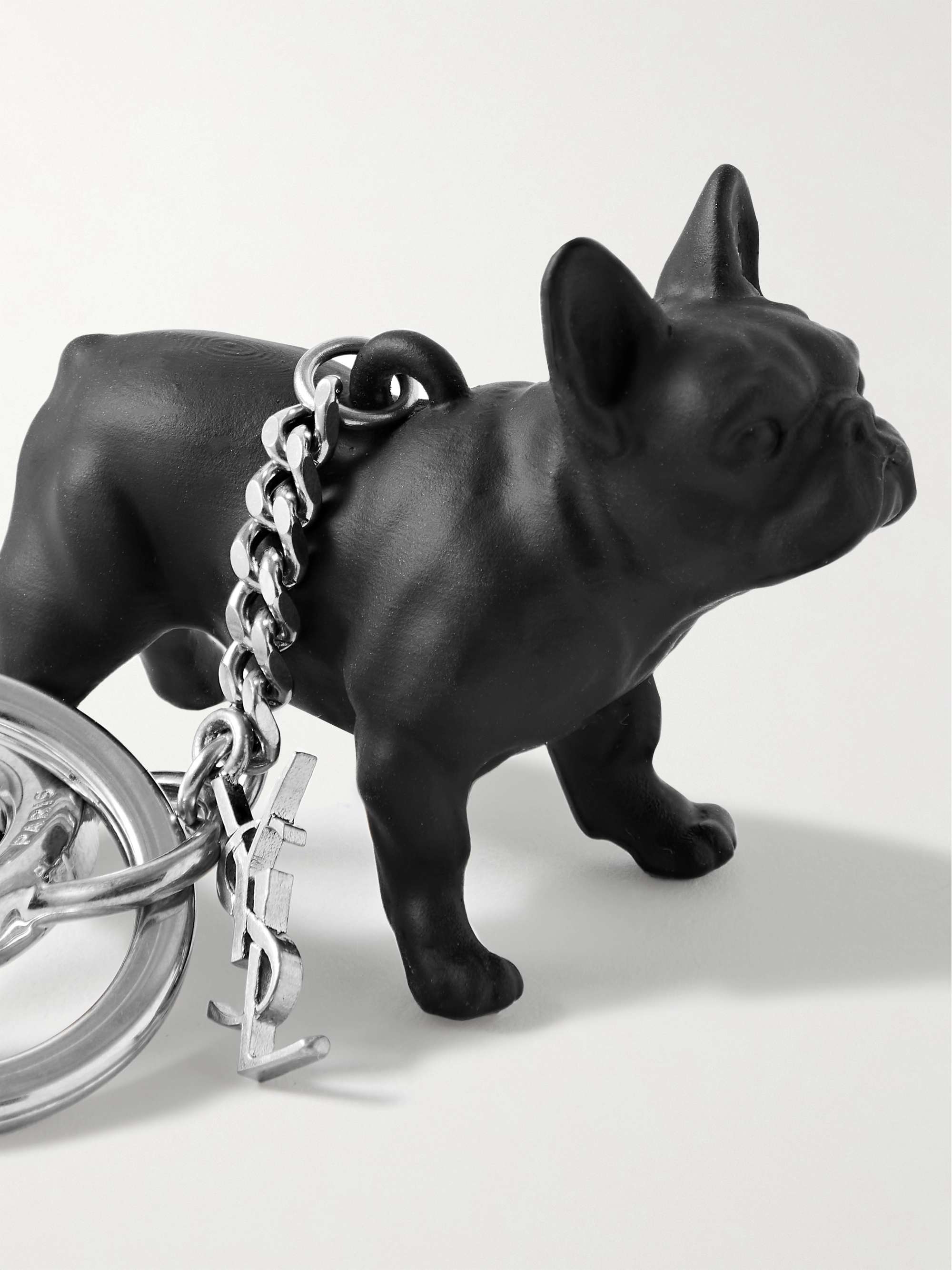 Luxury French Bulldog Keychain Black | Frenchie Shop