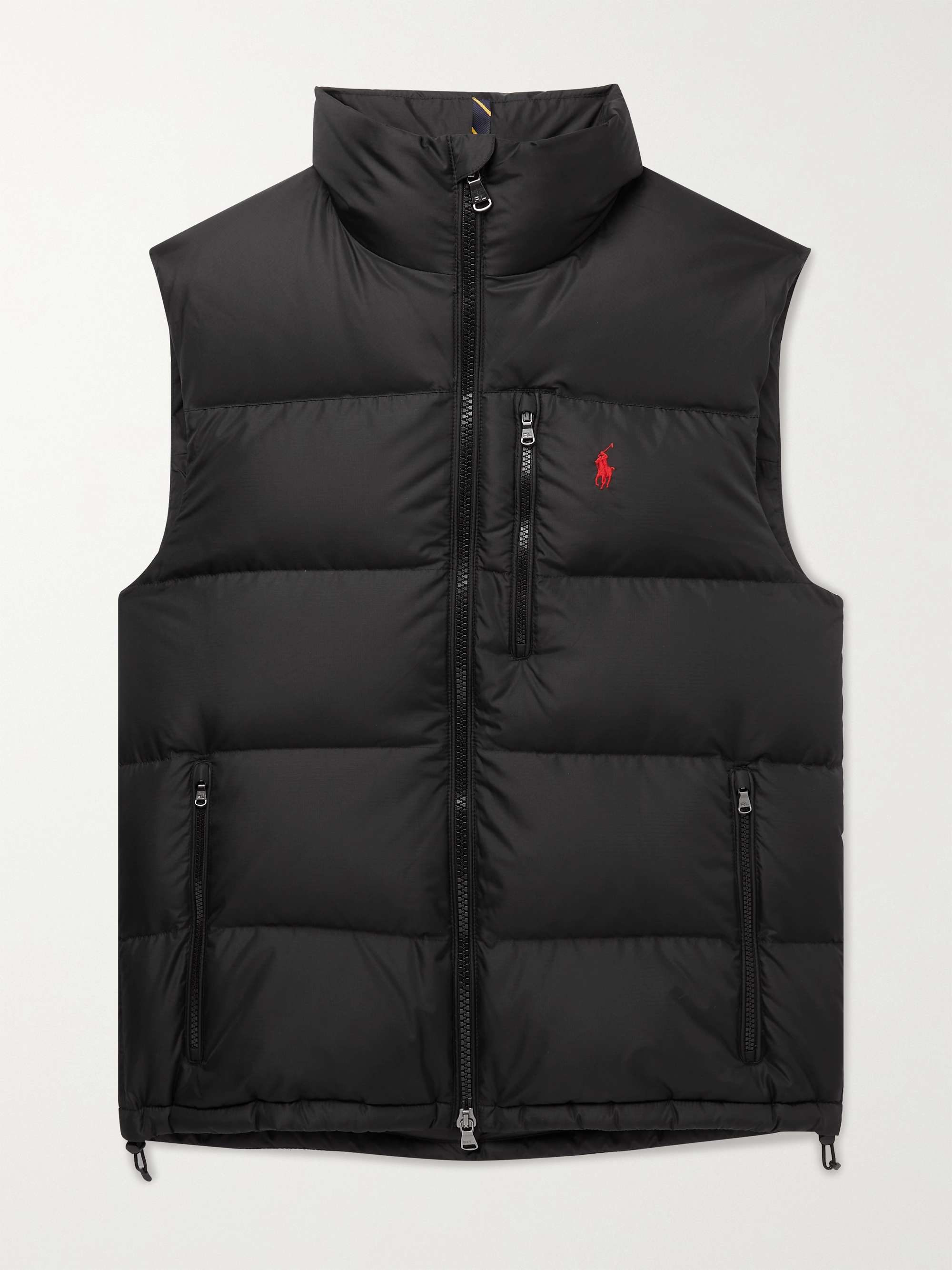 POLO RALPH LAUREN Quilted Recycled Ripstop Down Gilet for Men | MR PORTER