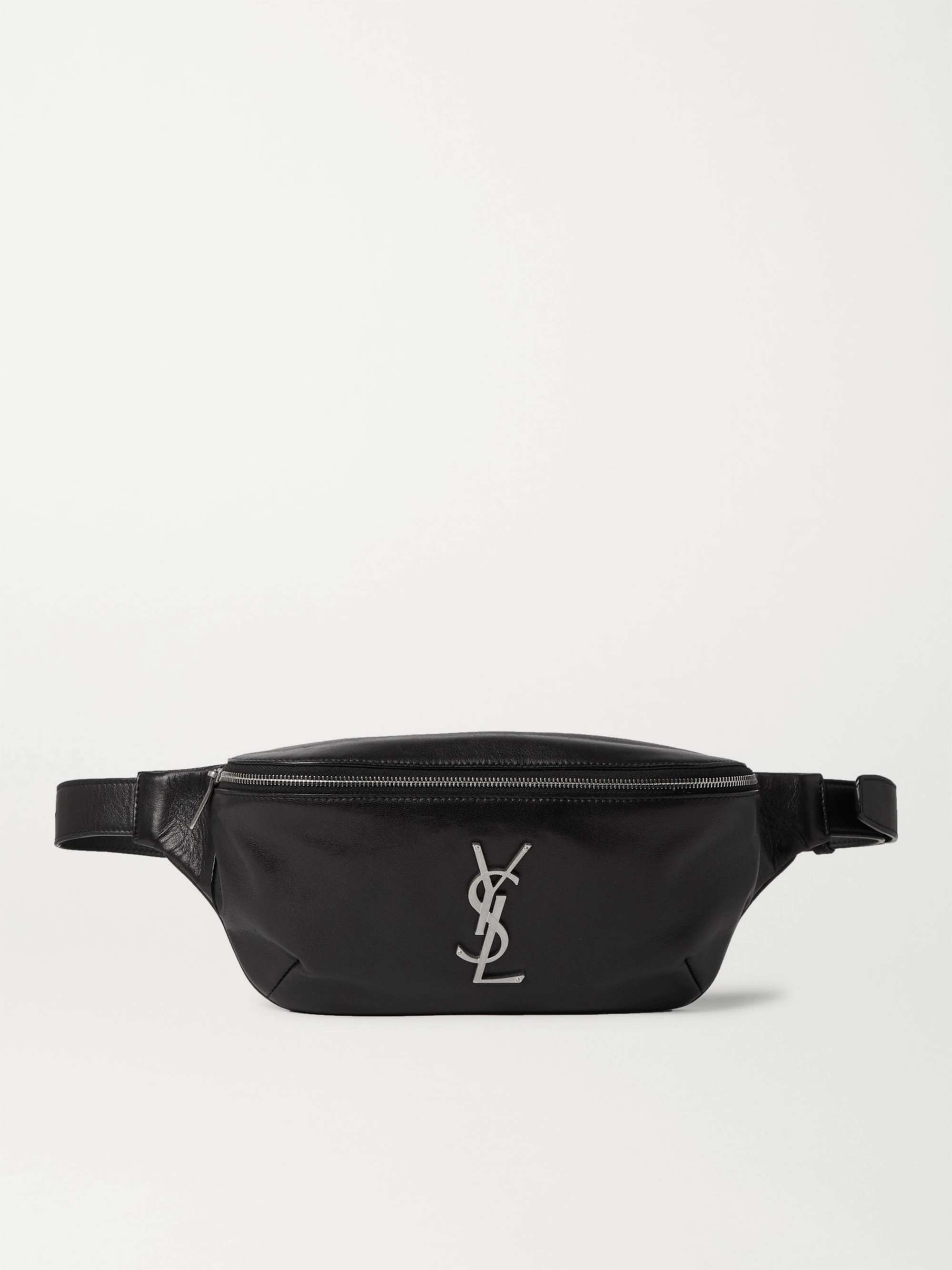 Logo-Appliquéd Leather Belt Bag | MR PORTER