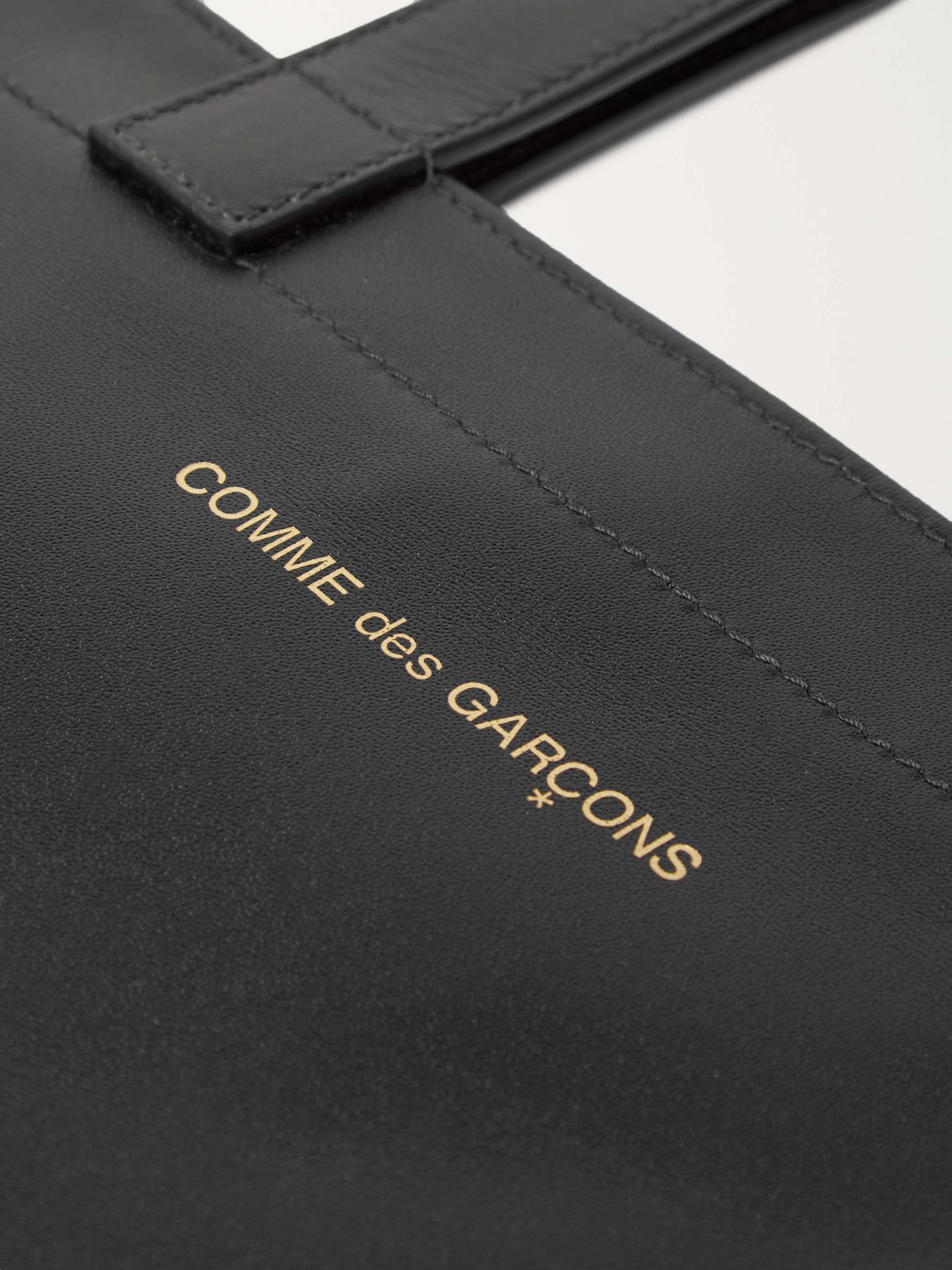 COMME DES GARÇONS Logo-Print Leather Tote Bag | MR PORTER