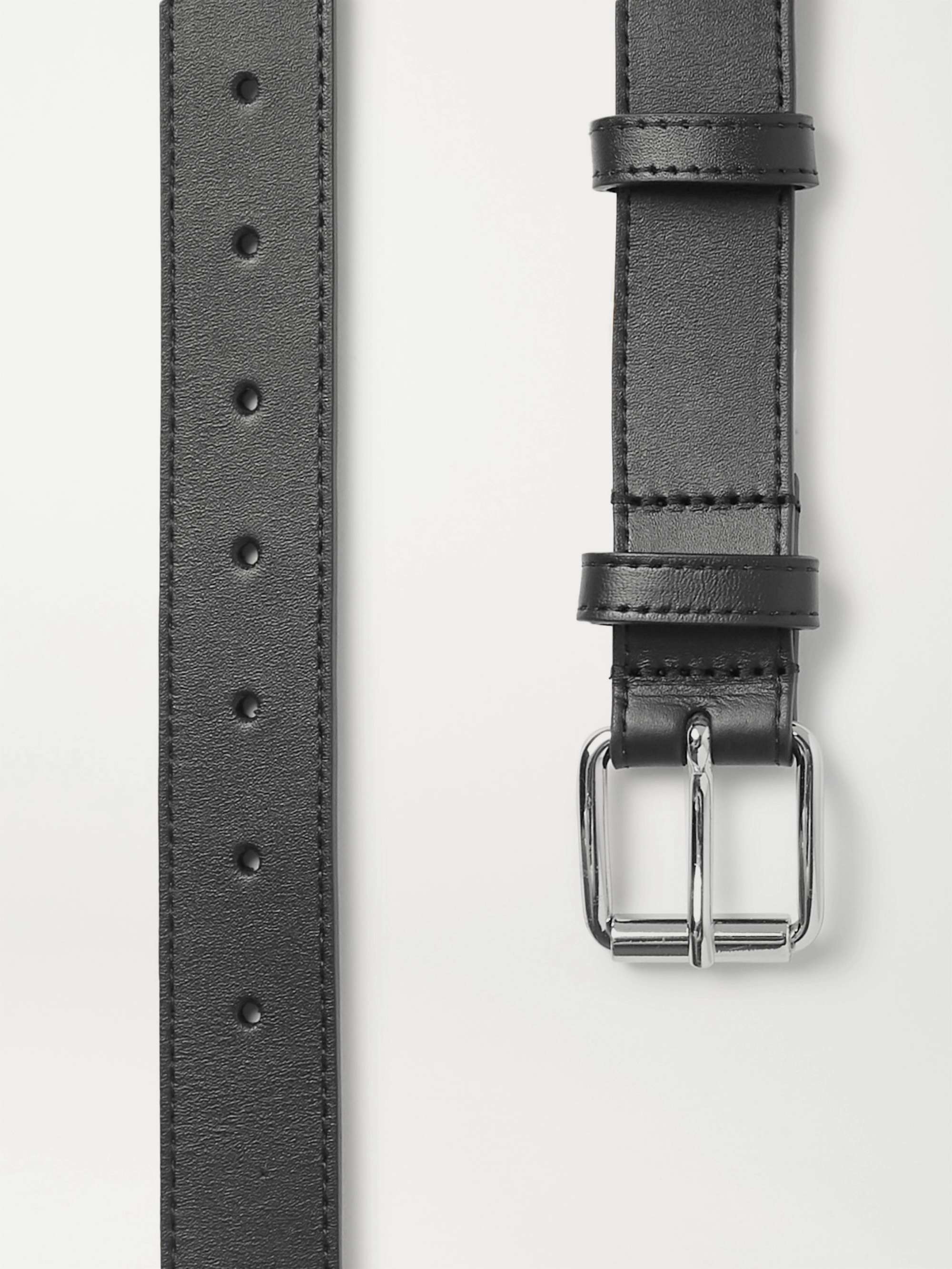 COMME DES GARÇONS 3cm Leather Belt for Men | MR PORTER