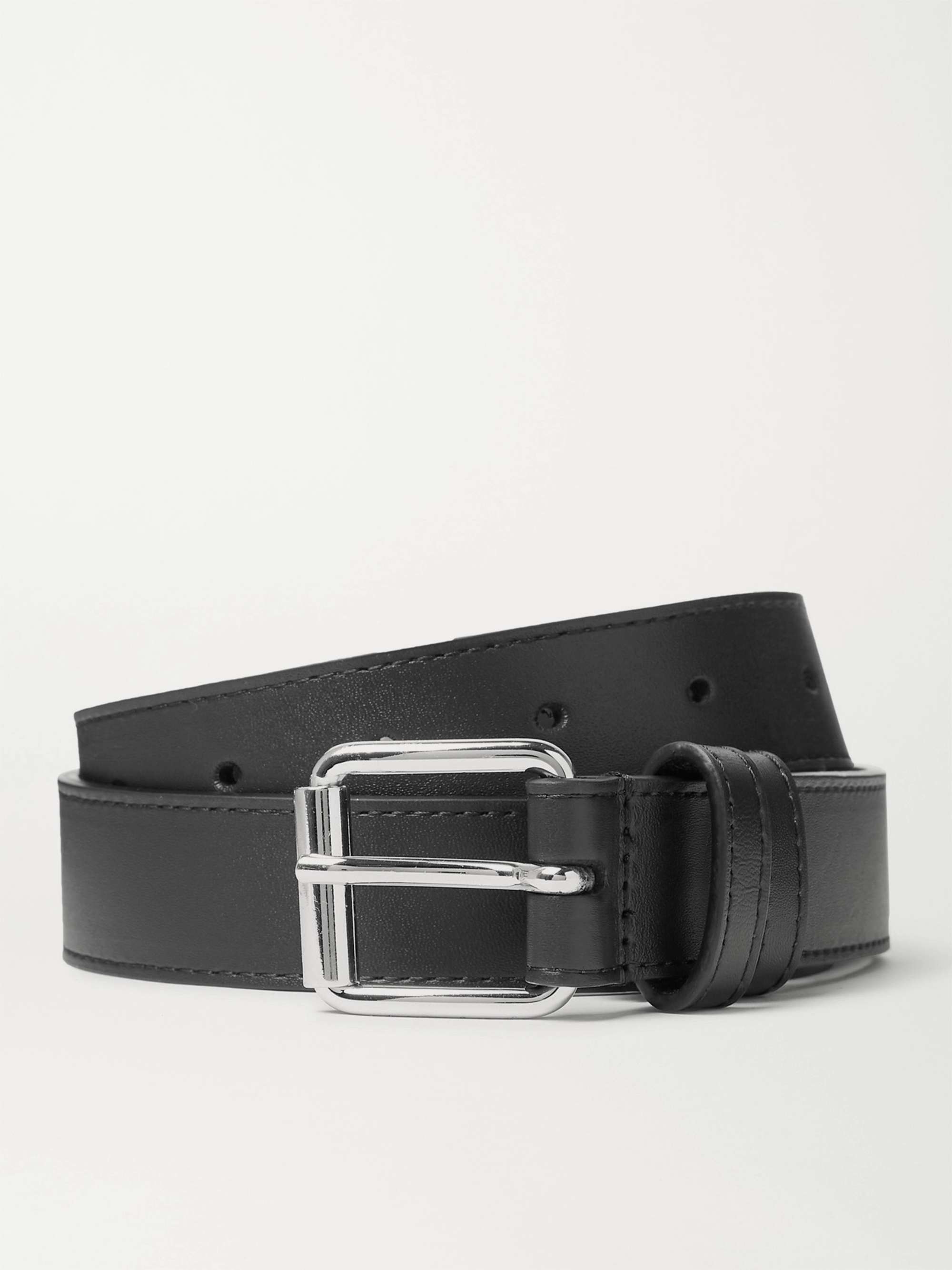 COMME DES GARÇONS 3cm Leather Belt for Men | MR PORTER