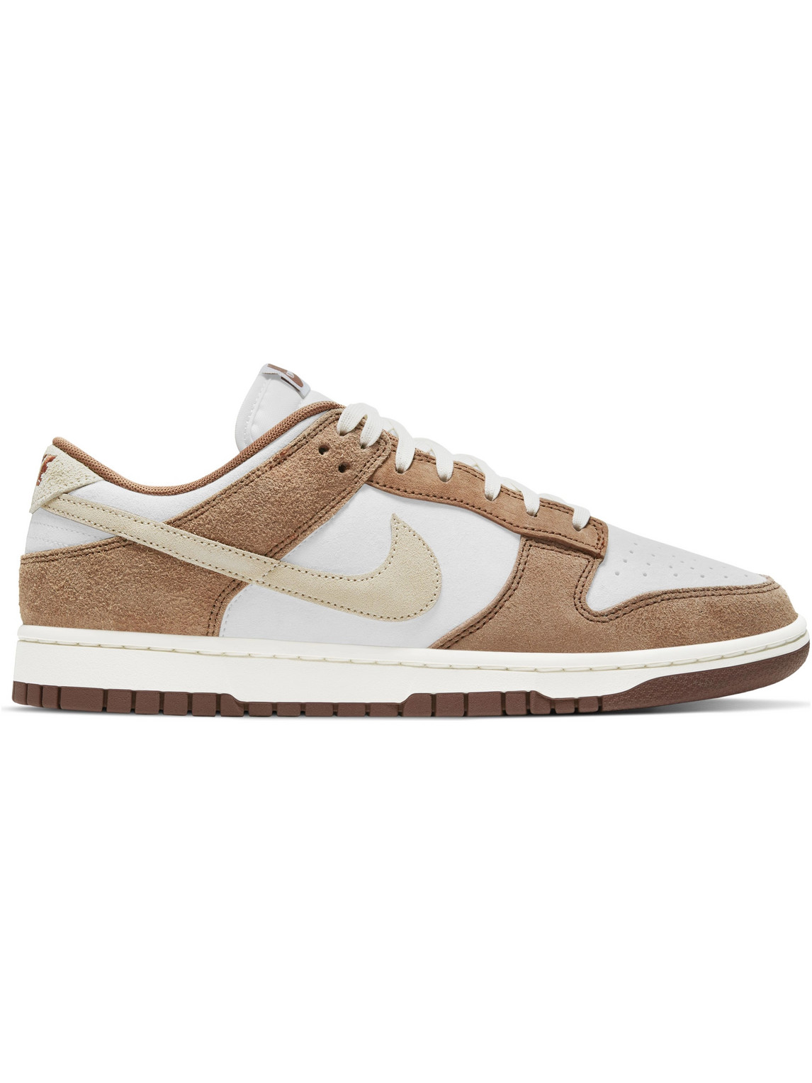 Dunk Low PRM Suede and Leather Sneakers
