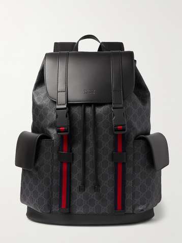 Backpacks for Men | Leather Backpacks | Gucci | MR PORTER