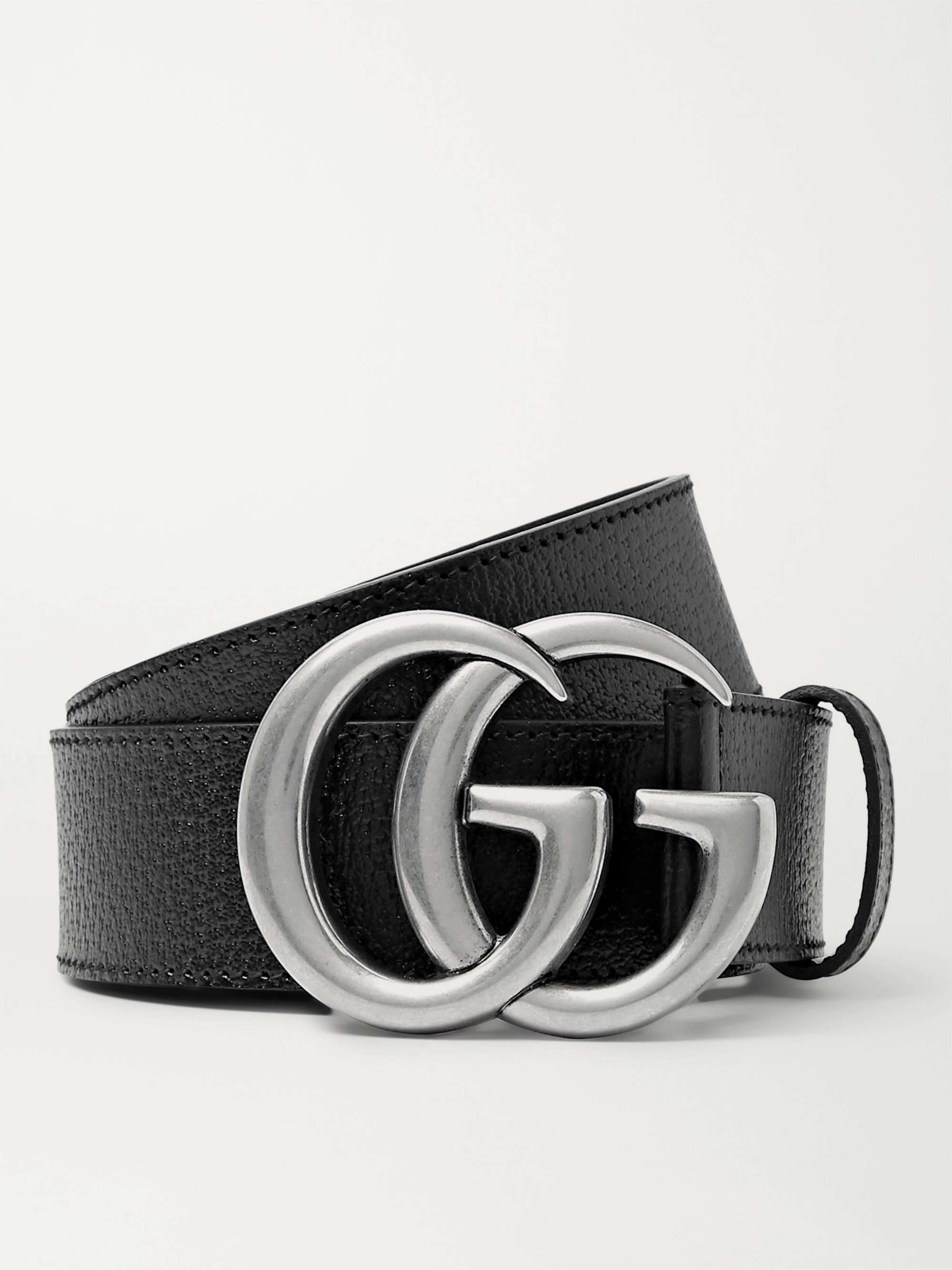 GUCCI 4cm Full-Grain Leather Belt for Men | MR PORTER