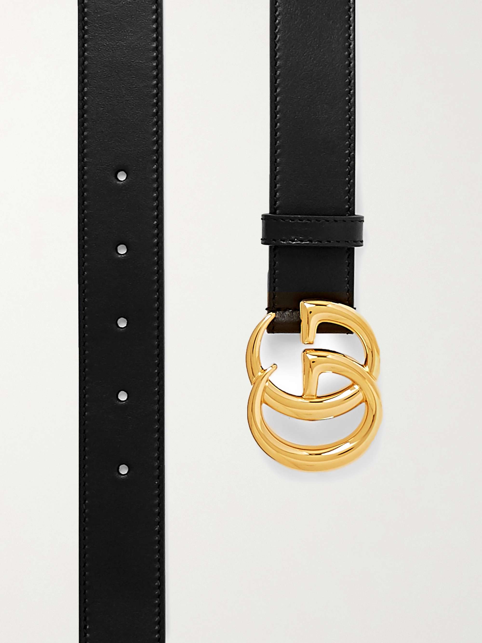 Gucci Men's GG Marmont Leather Belt