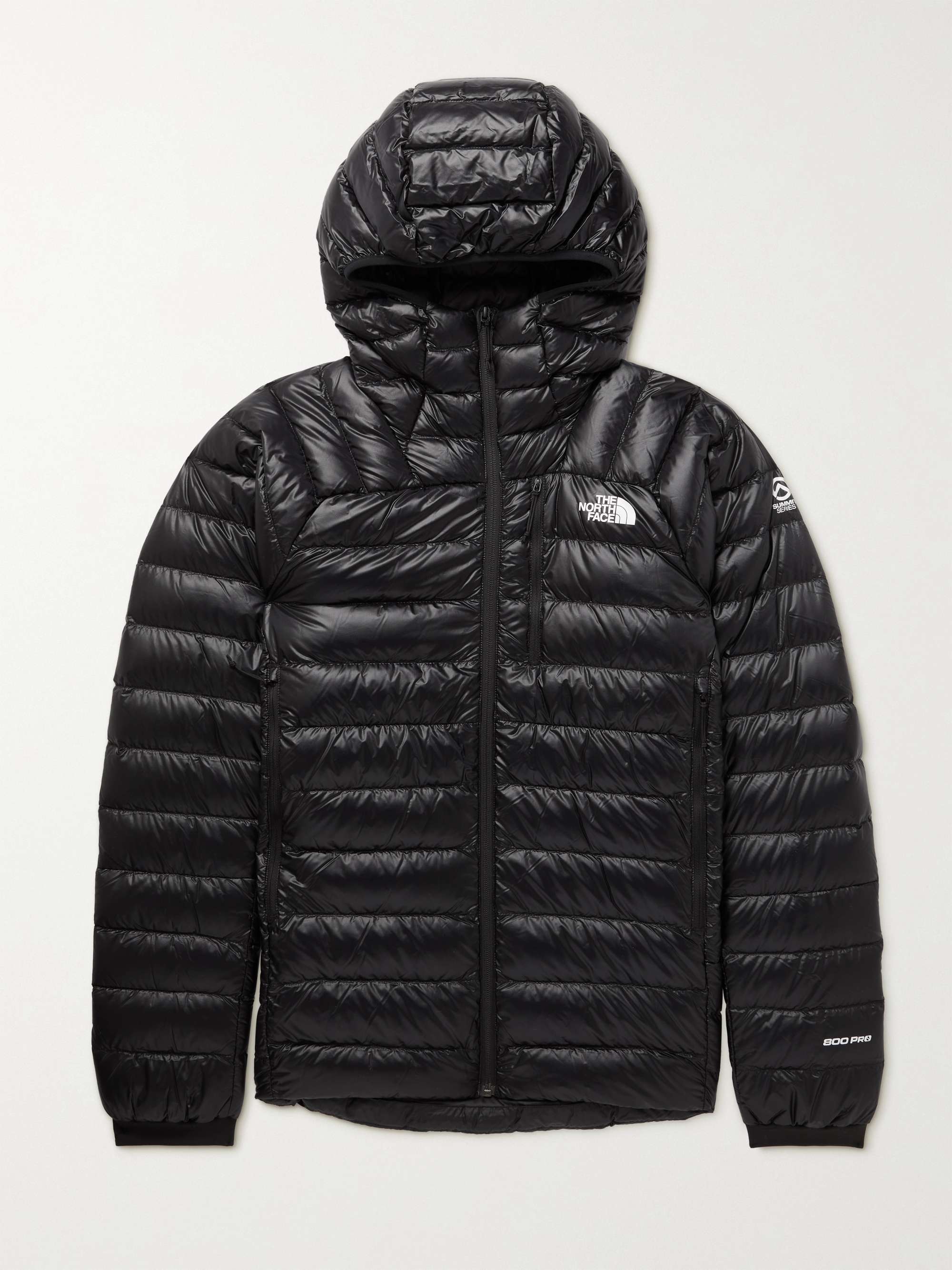 THE NORTH FACE Summit Quilted Nylon-Ripstop Down Hooded Jacket for Men ...