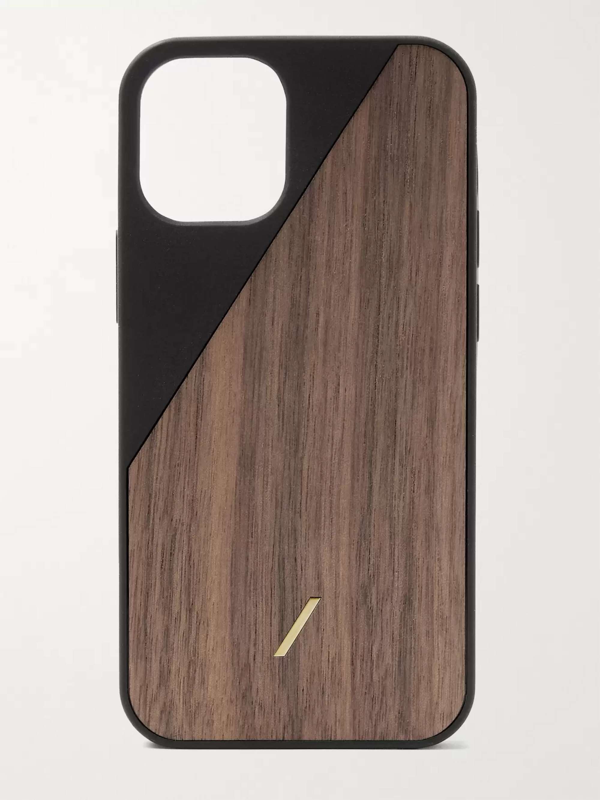 NATIVE UNION Clic Wooden TPU-Trimmed Walnut iPhone 12 Mini Case | MR PORTER