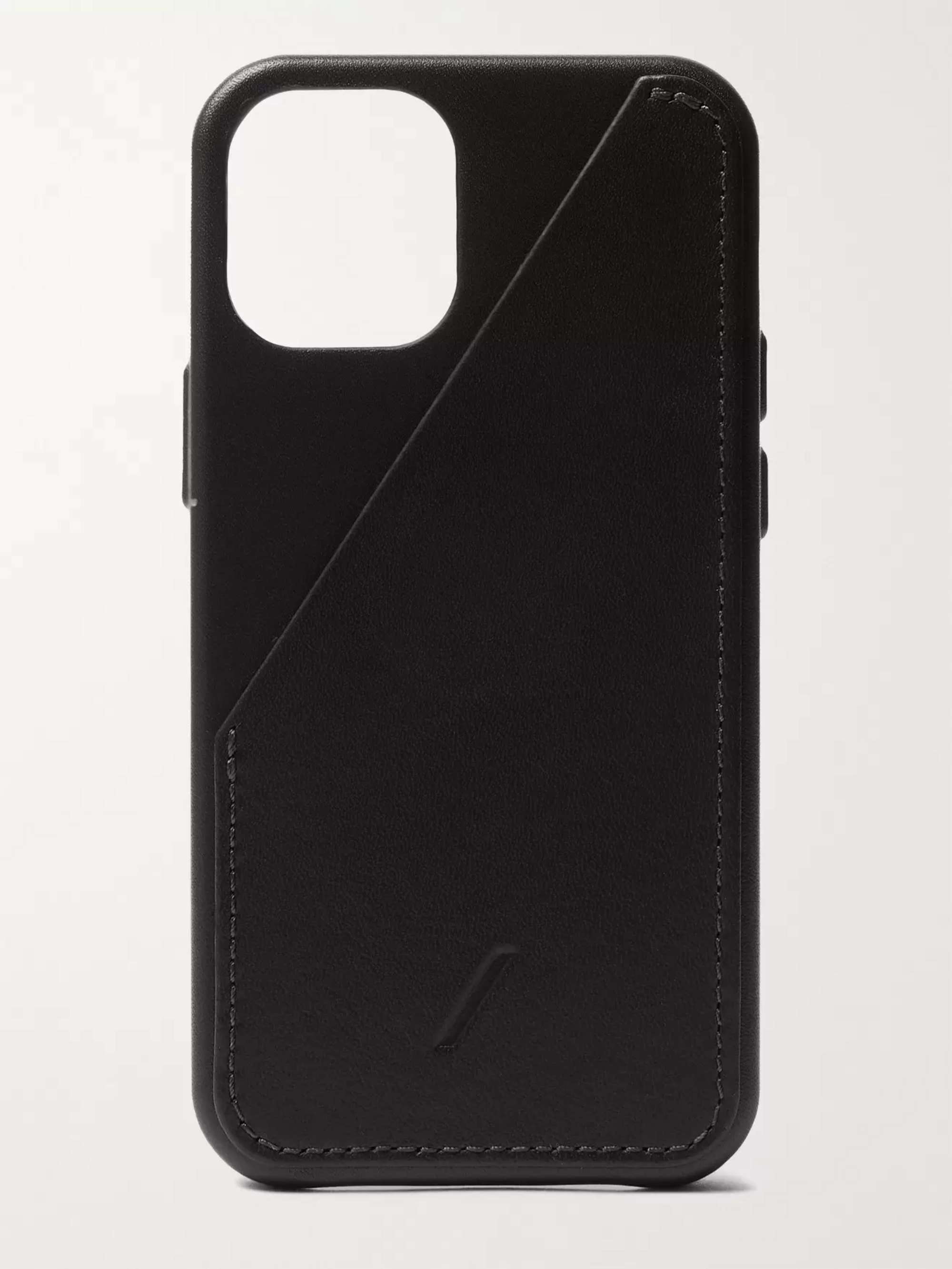 NATIVE UNION Clic Card Leather iPhone 12 Mini Case for Men | MR PORTER