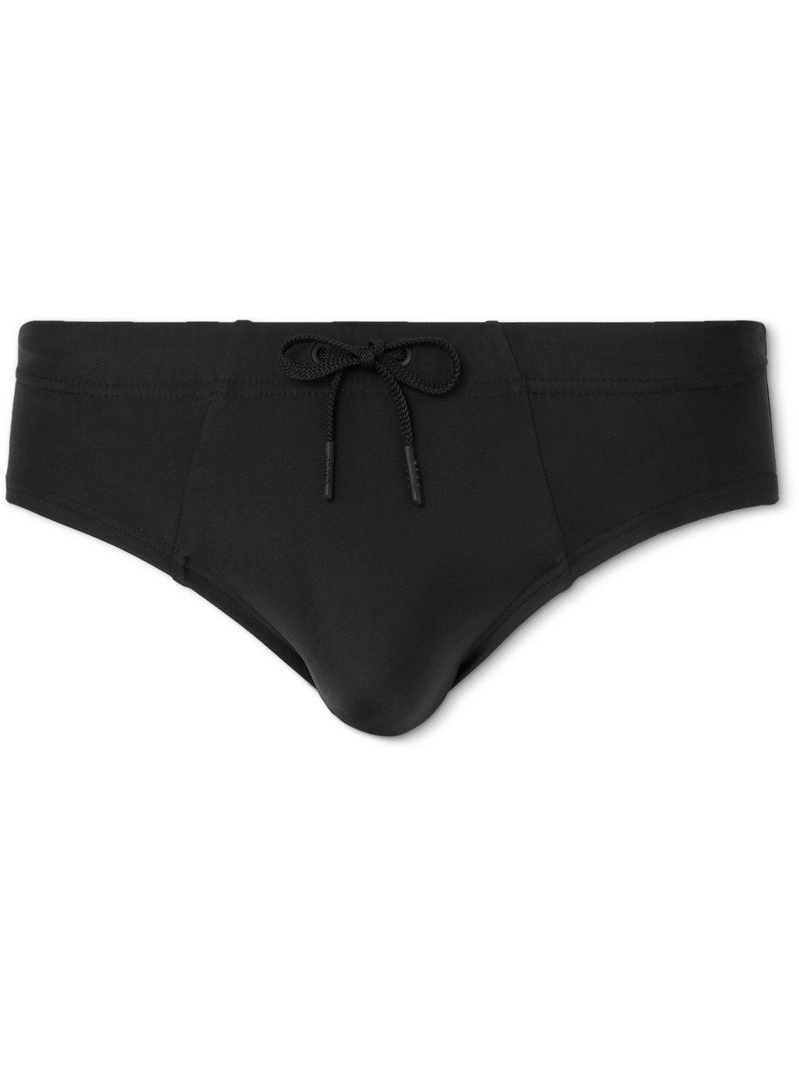 Shop Cdlp Stretch-econyl Swim Briefs In Black