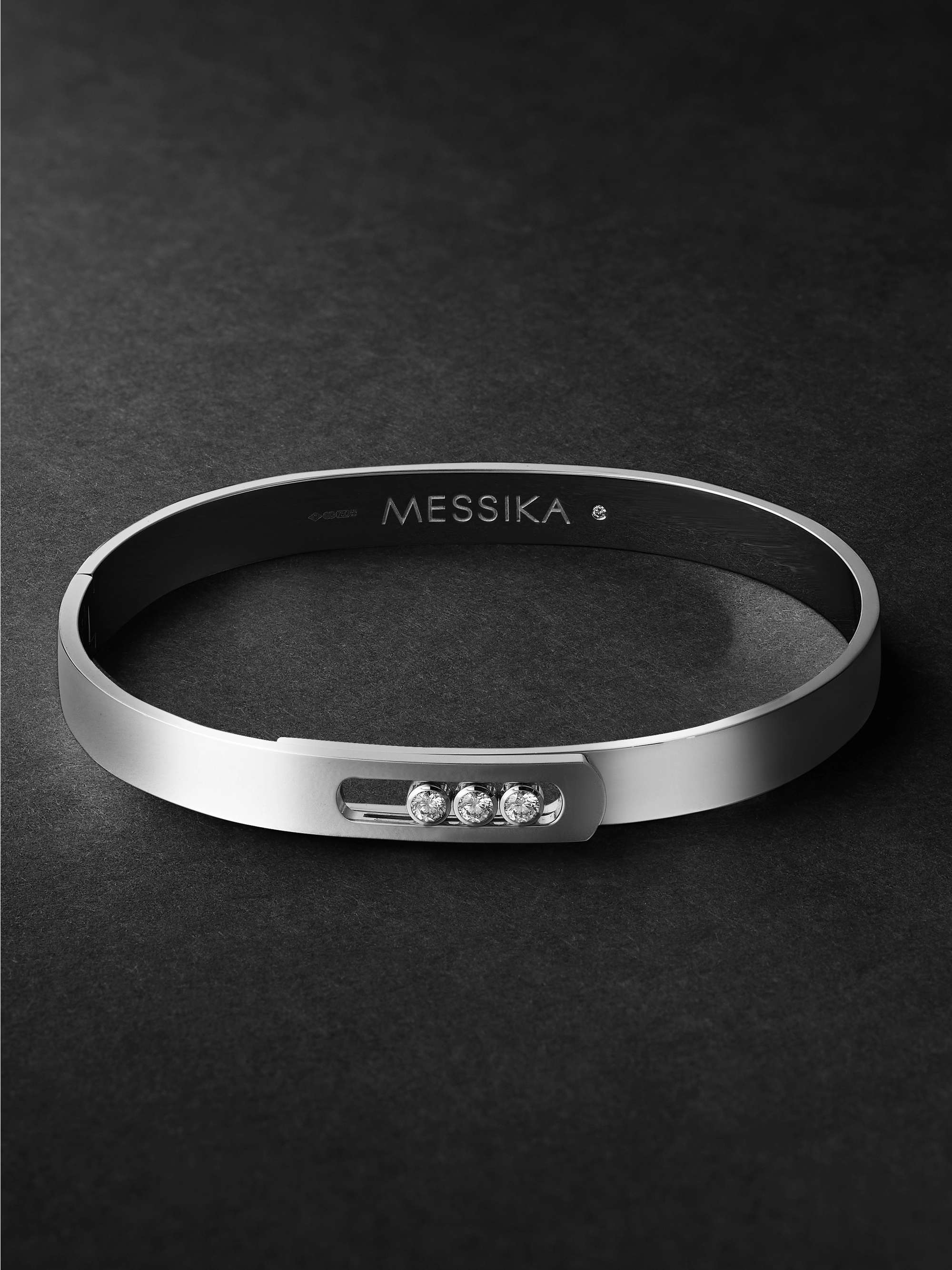 MESSIKA Move Noa White Gold Diamond Bracelet for Men | MR PORTER
