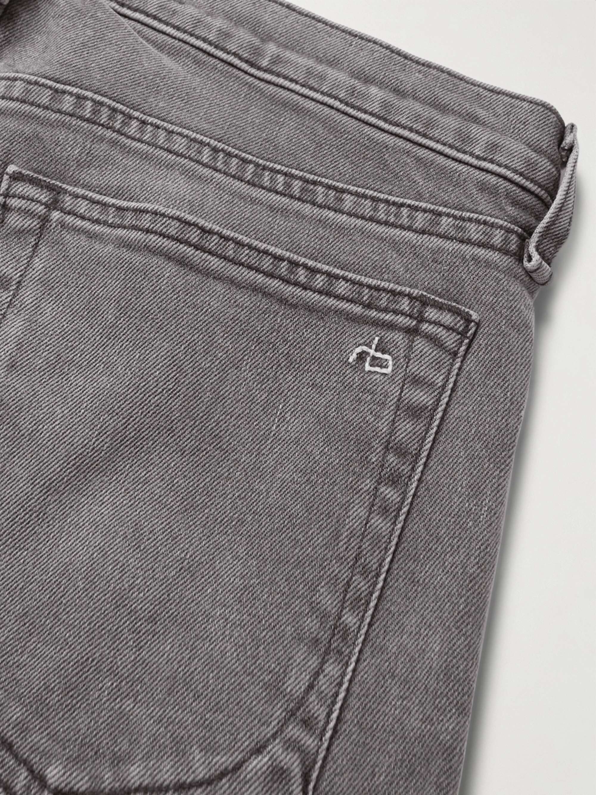 Gray Fit 2 Slim-Fit Stretch-Denim Jeans | RAG & BONE | MR PORTER