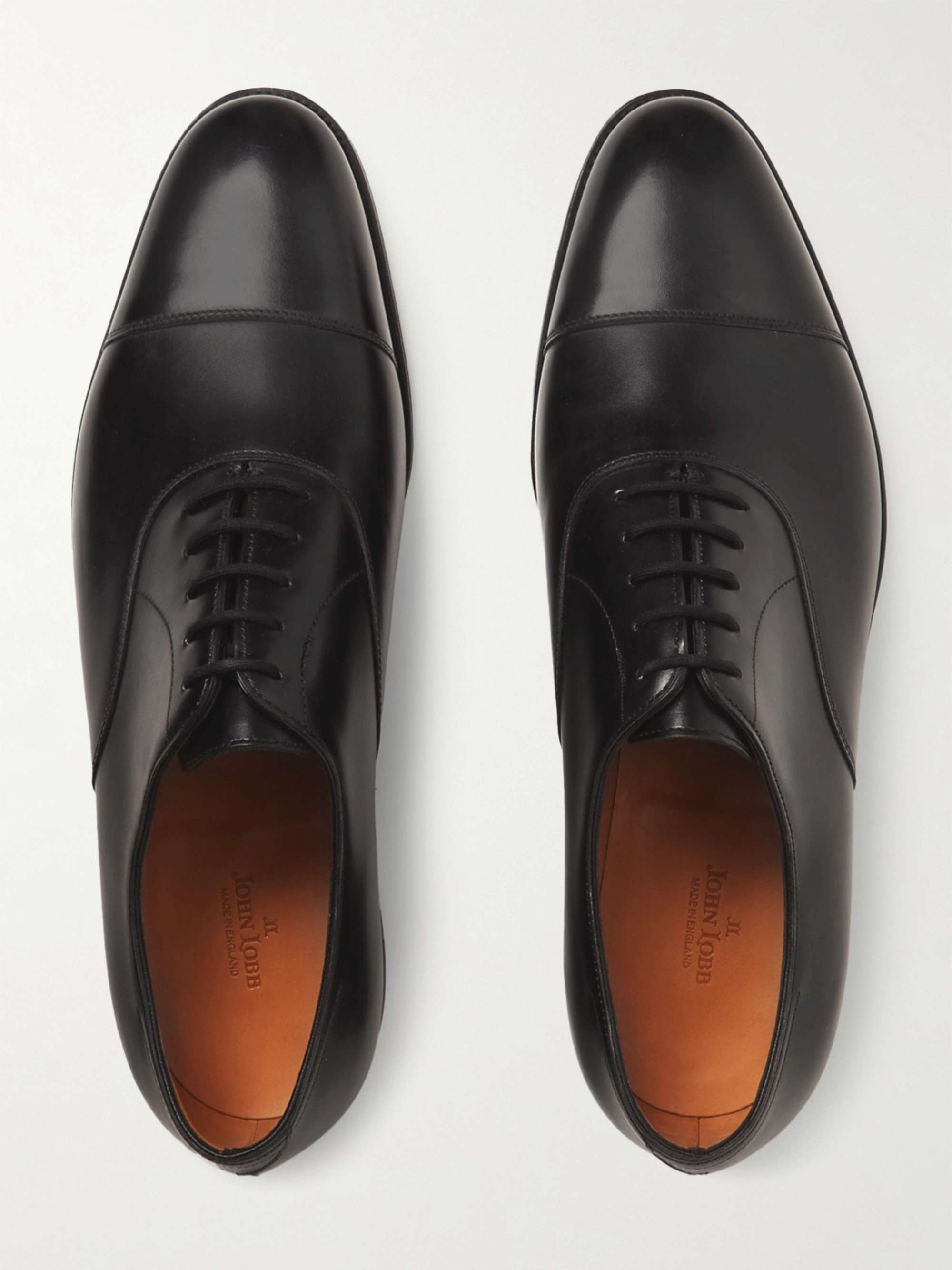 JOHN LOBB City II Leather Oxford Shoes for Men | MR PORTER
