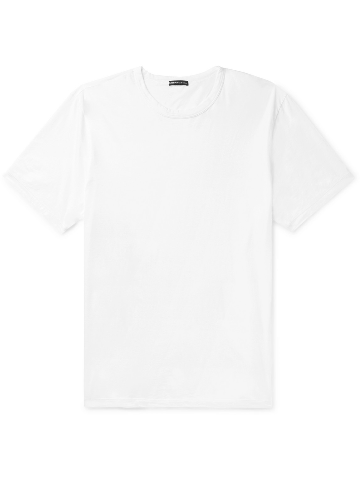 James Perse Lotus Slim-fit Cotton-jersey T-shirt In White