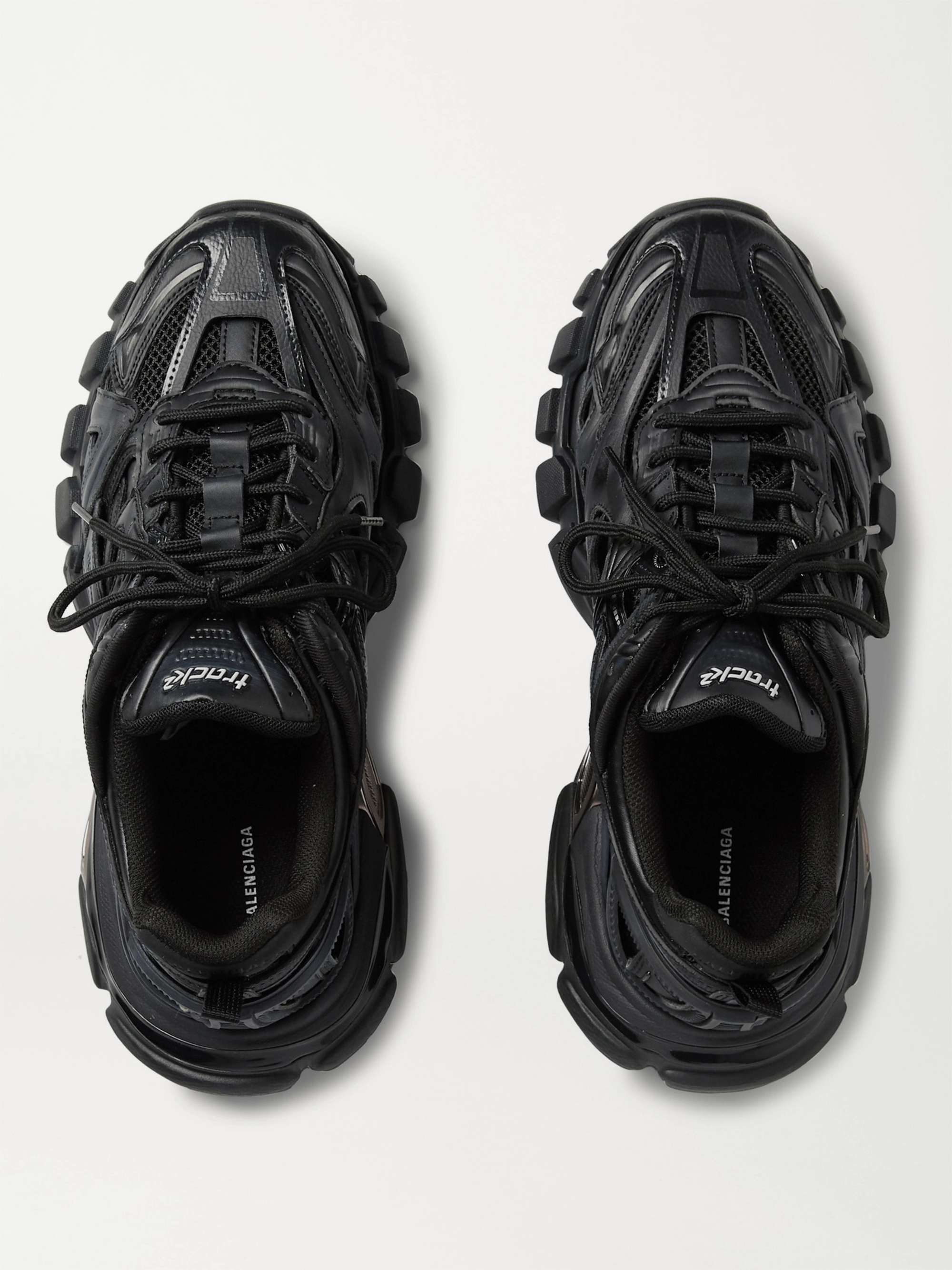 BALENCIAGA Track.2 Nylon, Mesh and Rubber Sneakers for Men | MR PORTER