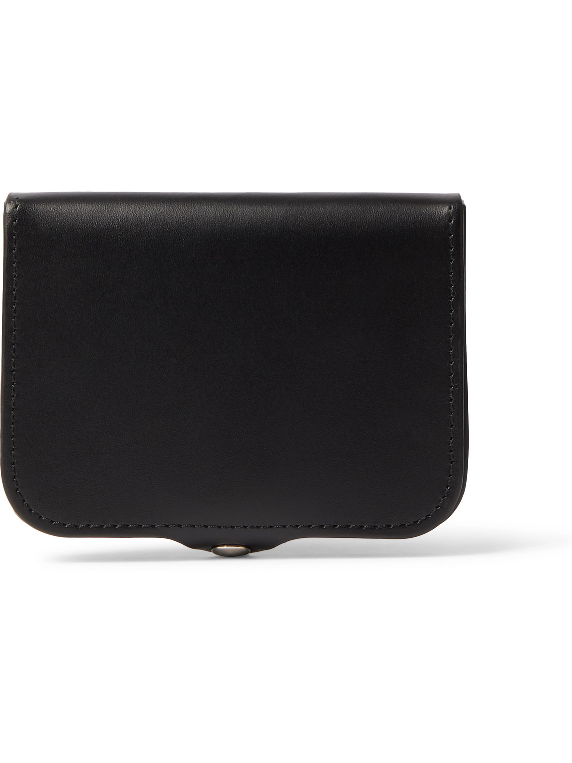 Apc Josh Leather Coin And Cardholder In Black