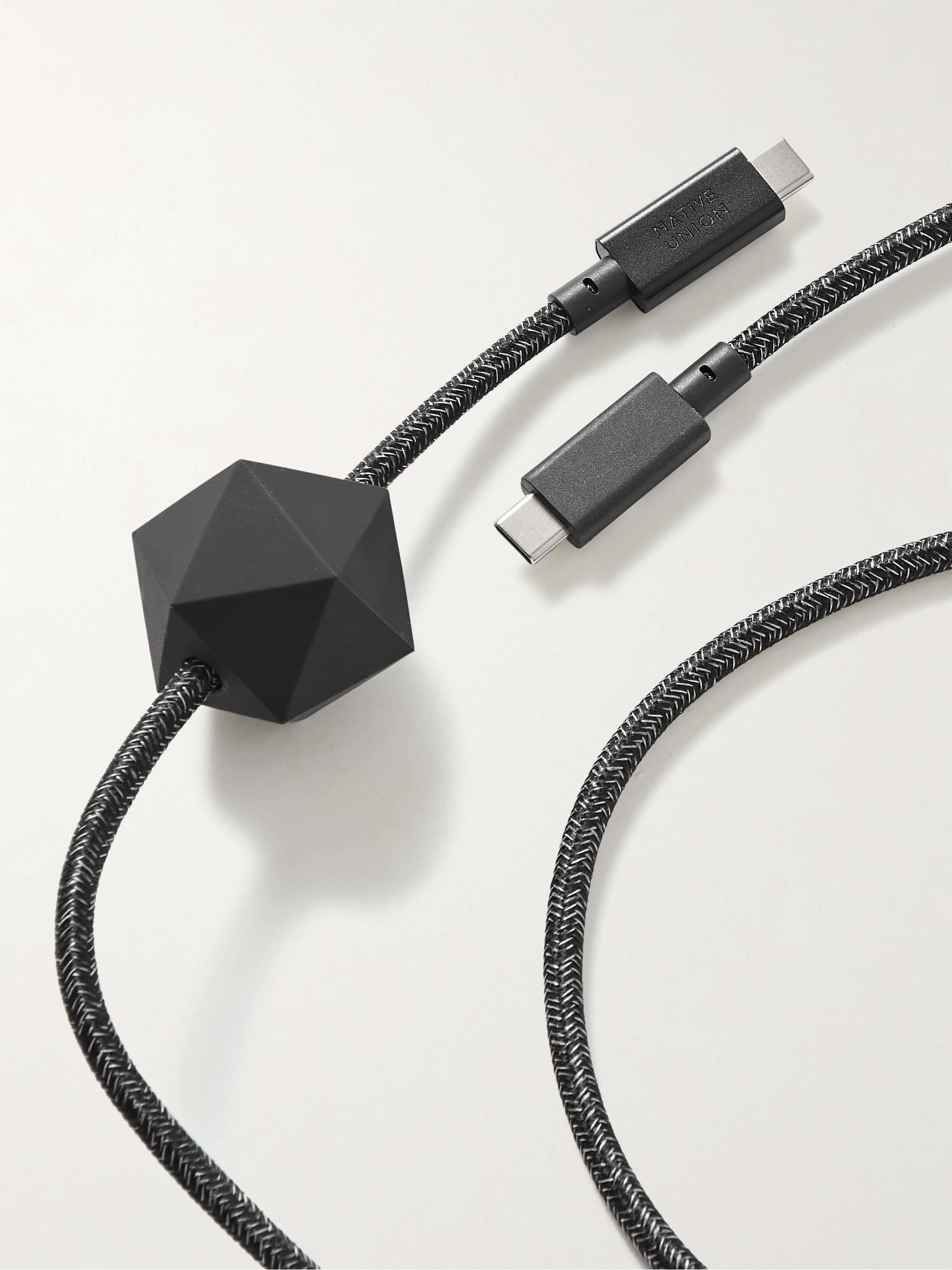 Black Desk USB-C Cable | NATIVE UNION | MR PORTER