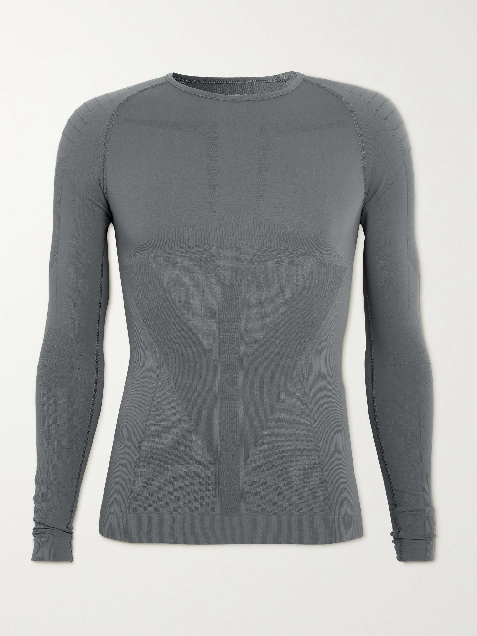Gray Stretch-Jersey T-Shirt | FALKE ERGONOMIC SPORT SYSTEM | MR PORTER