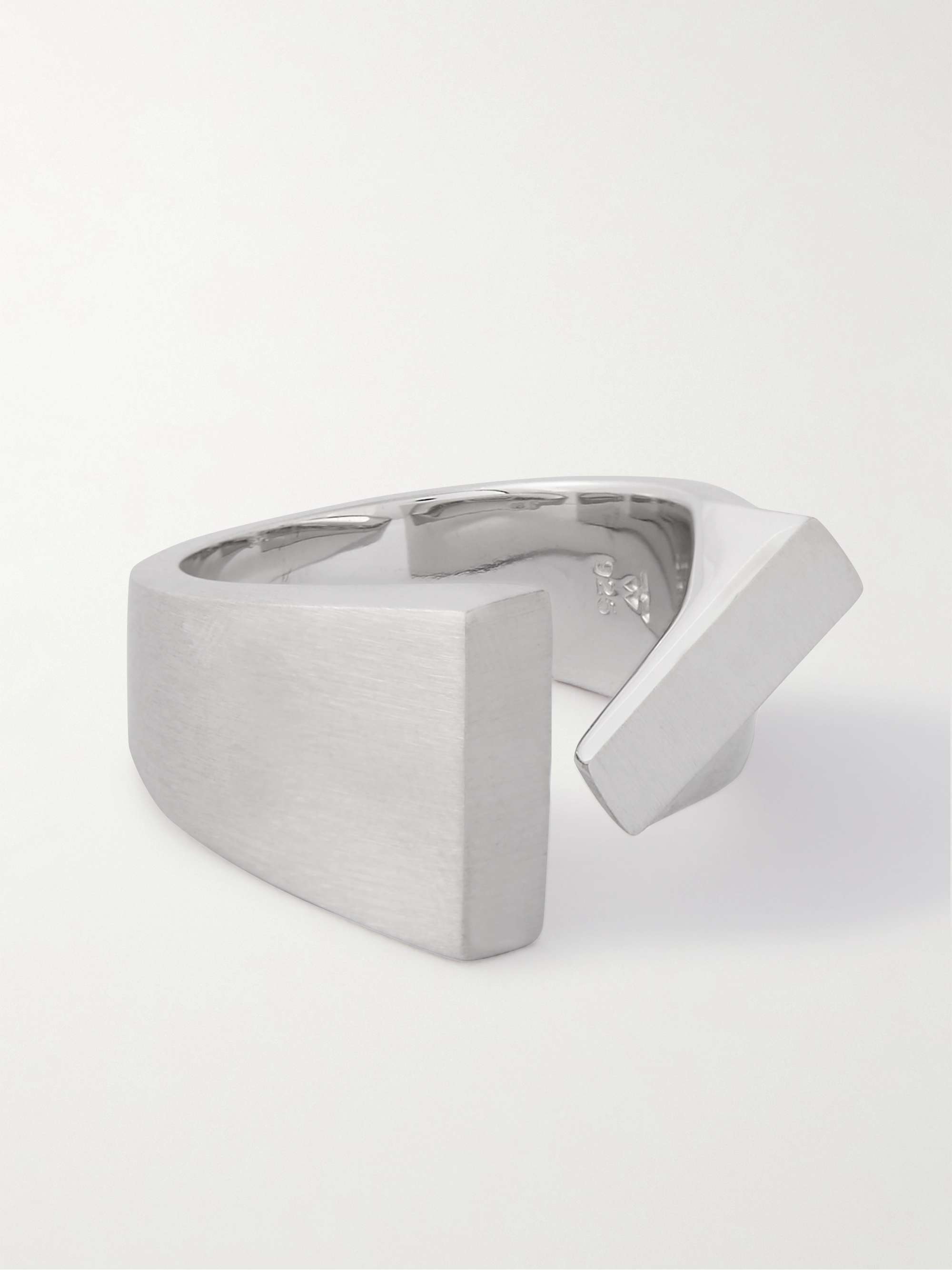 Silver Rhodium-Plated Ring | TOM WOOD | MR PORTER