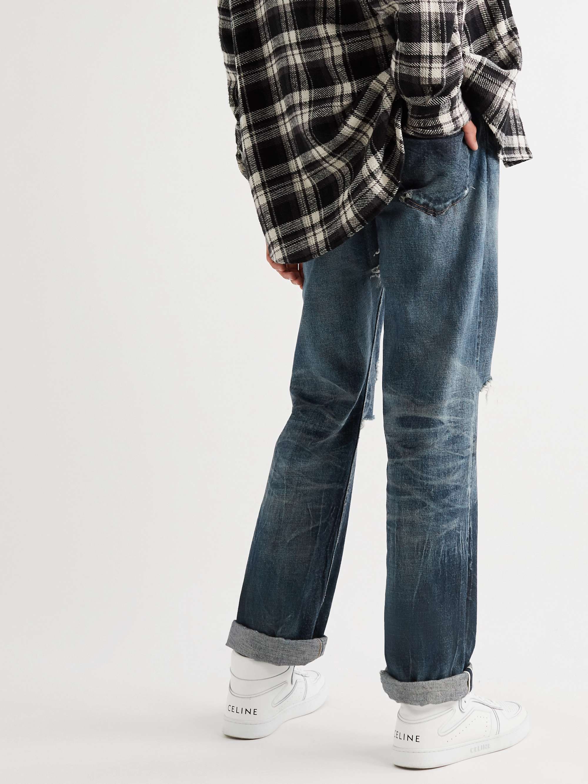 CELINE HOMME '90s Mid-Rise Selvedge Denim Jeans for Men | MR PORTER