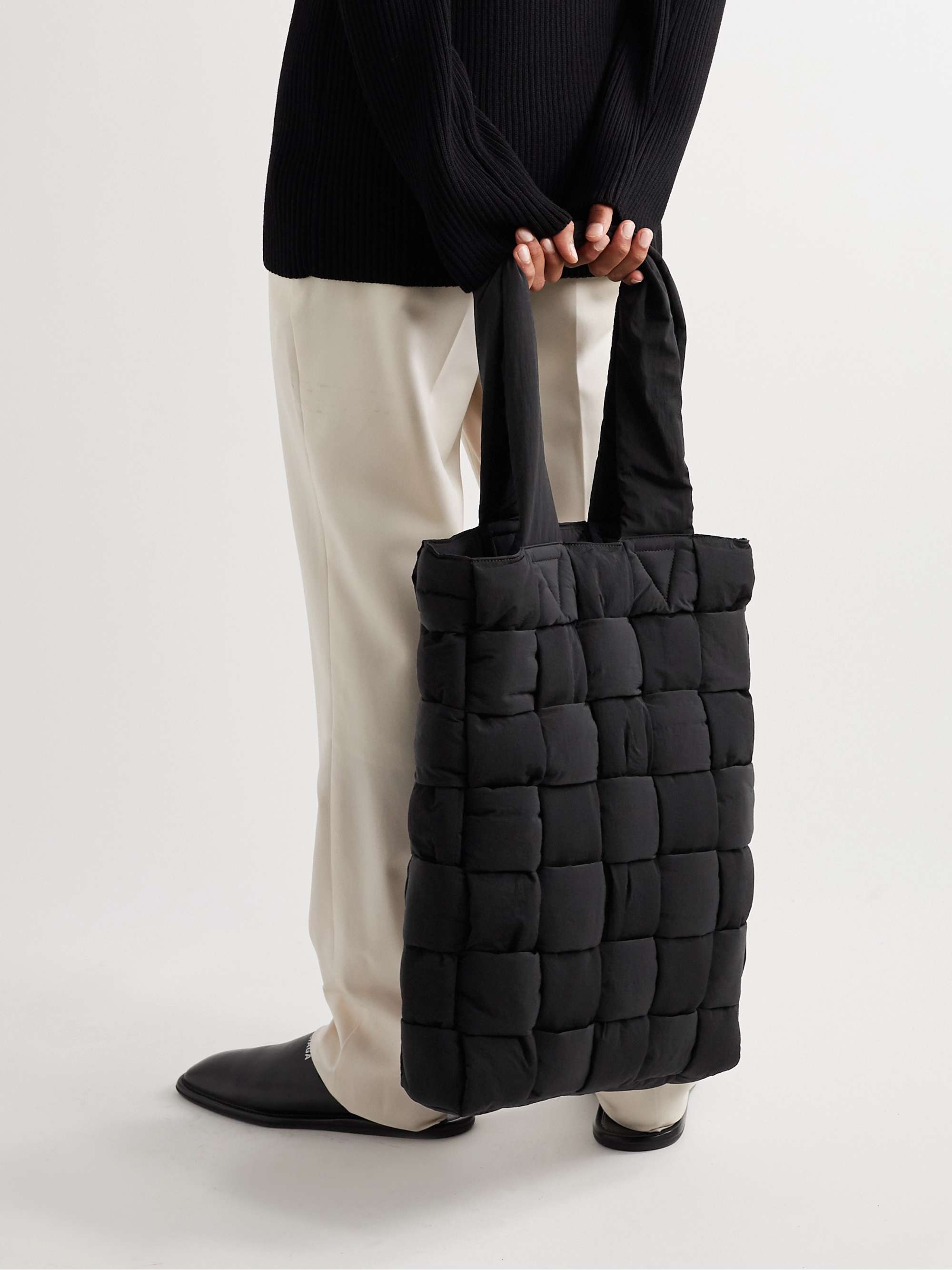 BOTTEGA VENETA Padded Quilted Nylon Tote Bag for Men | MR PORTER