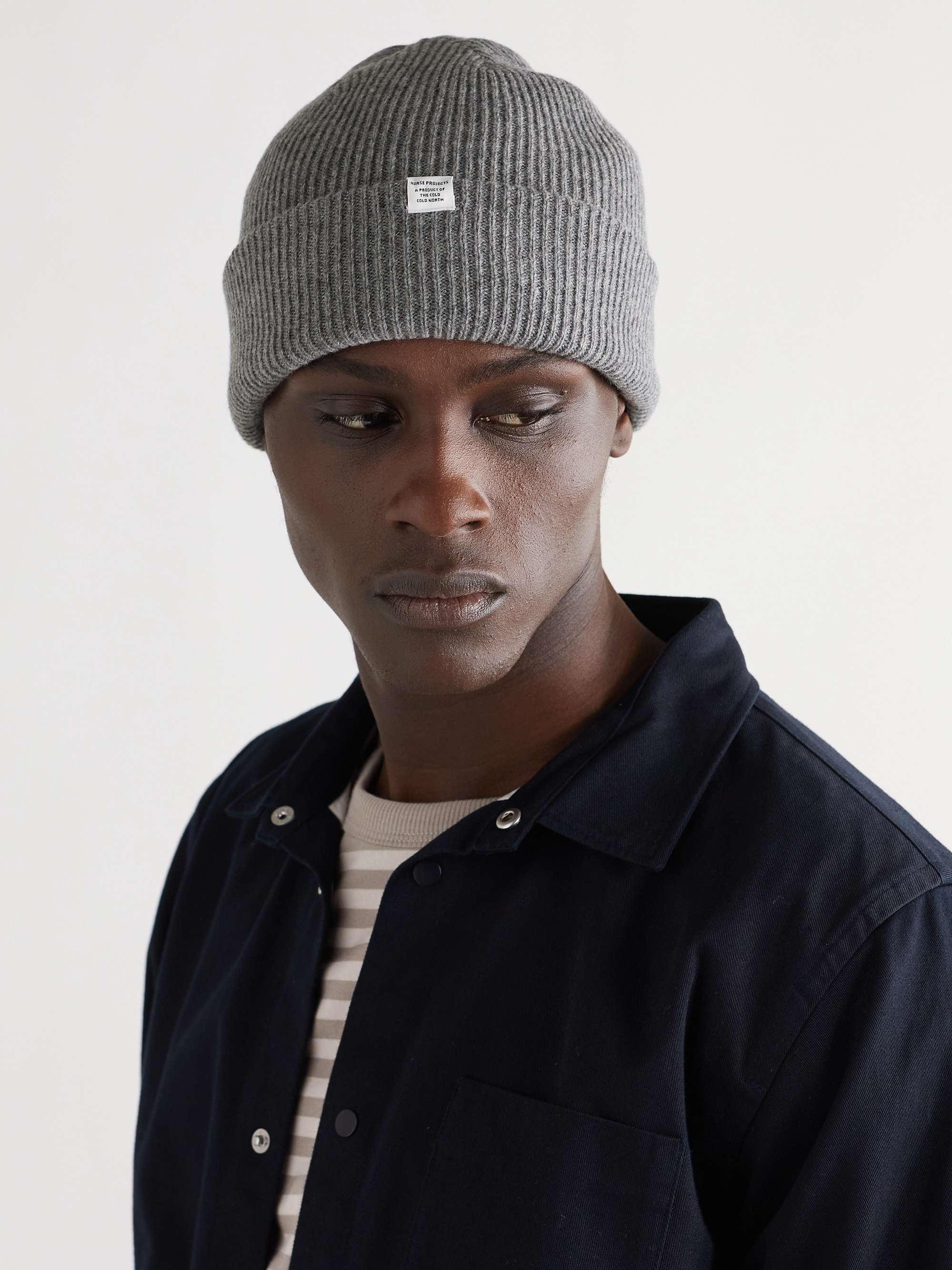 NORSE PROJECTS Ribbed Wool Beanie for Men | MR PORTER