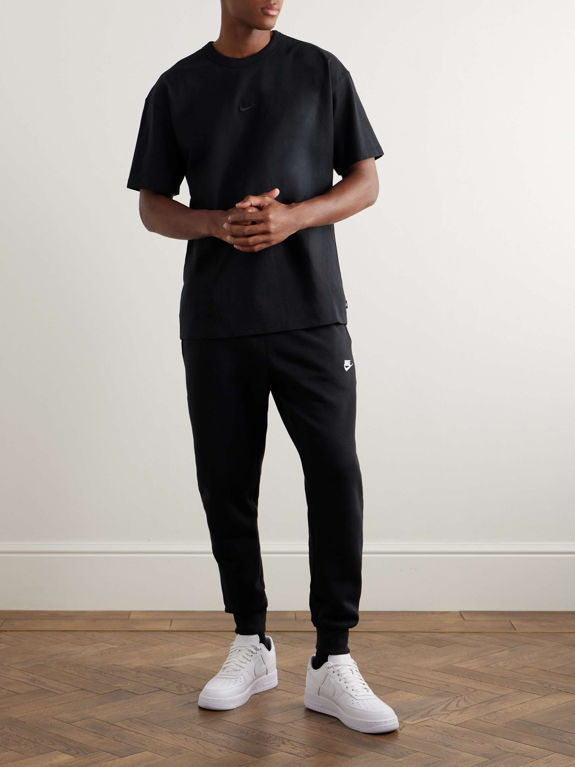 hacer clic Delegación Condimento NIKE NSW Tapered Cotton-Blend Jersey Sweatpants for Men | MR PORTER