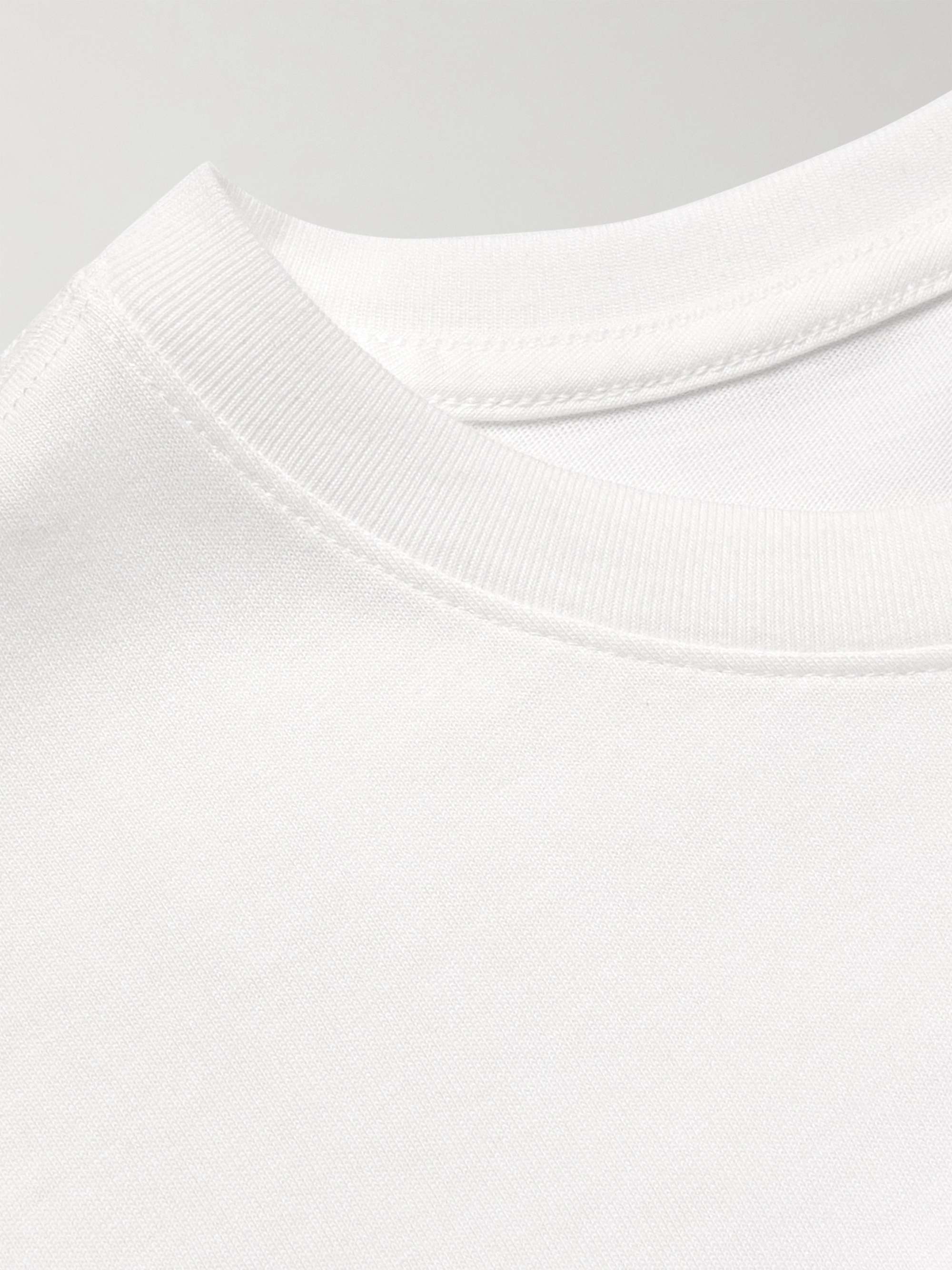 NIKE Logo-Print Cotton-Jersey T-Shirt for Men | MR PORTER