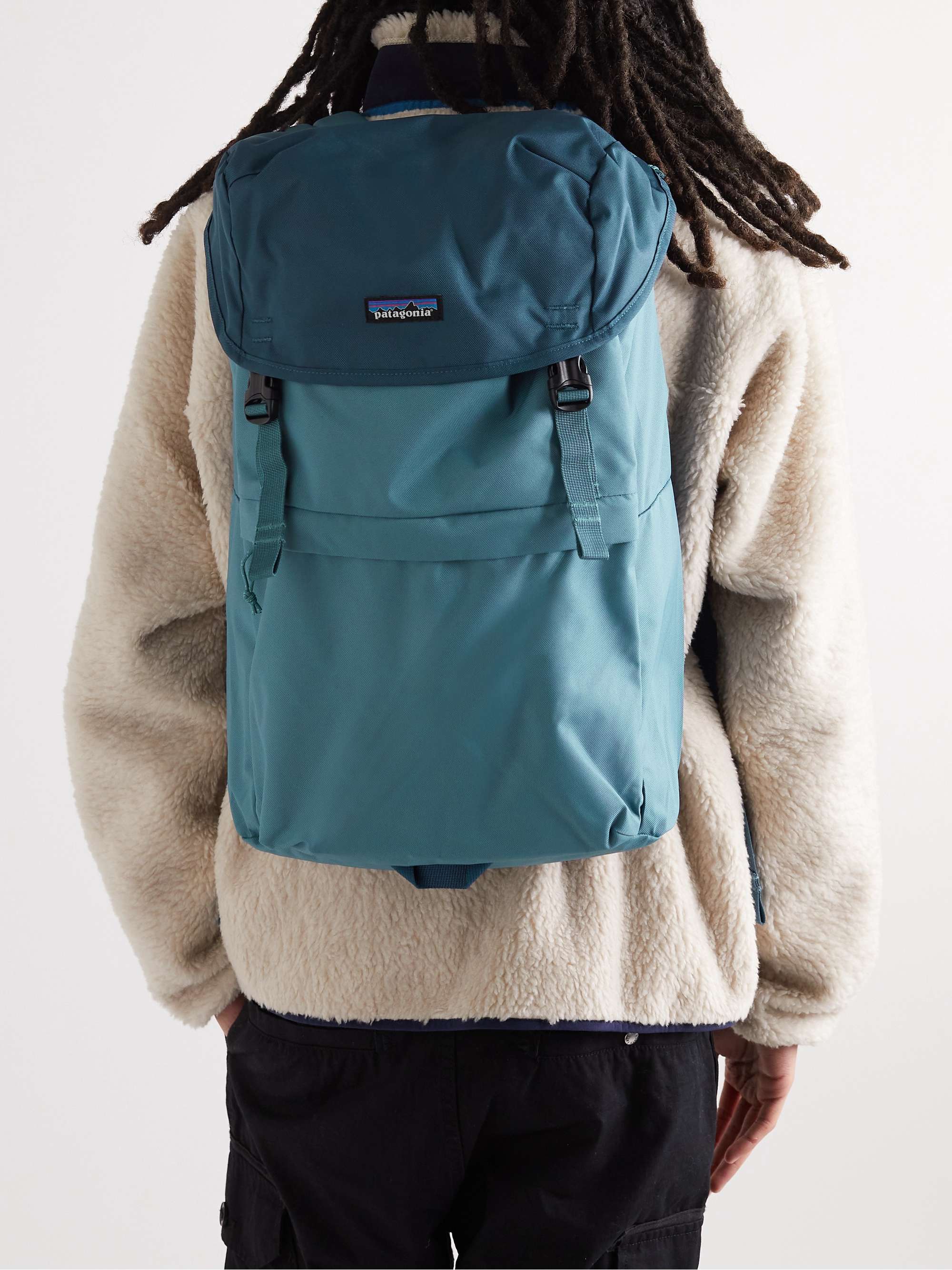 PATAGONIA Arbor Lid Recycled Canvas Roll-Top Backpack for Men | MR PORTER