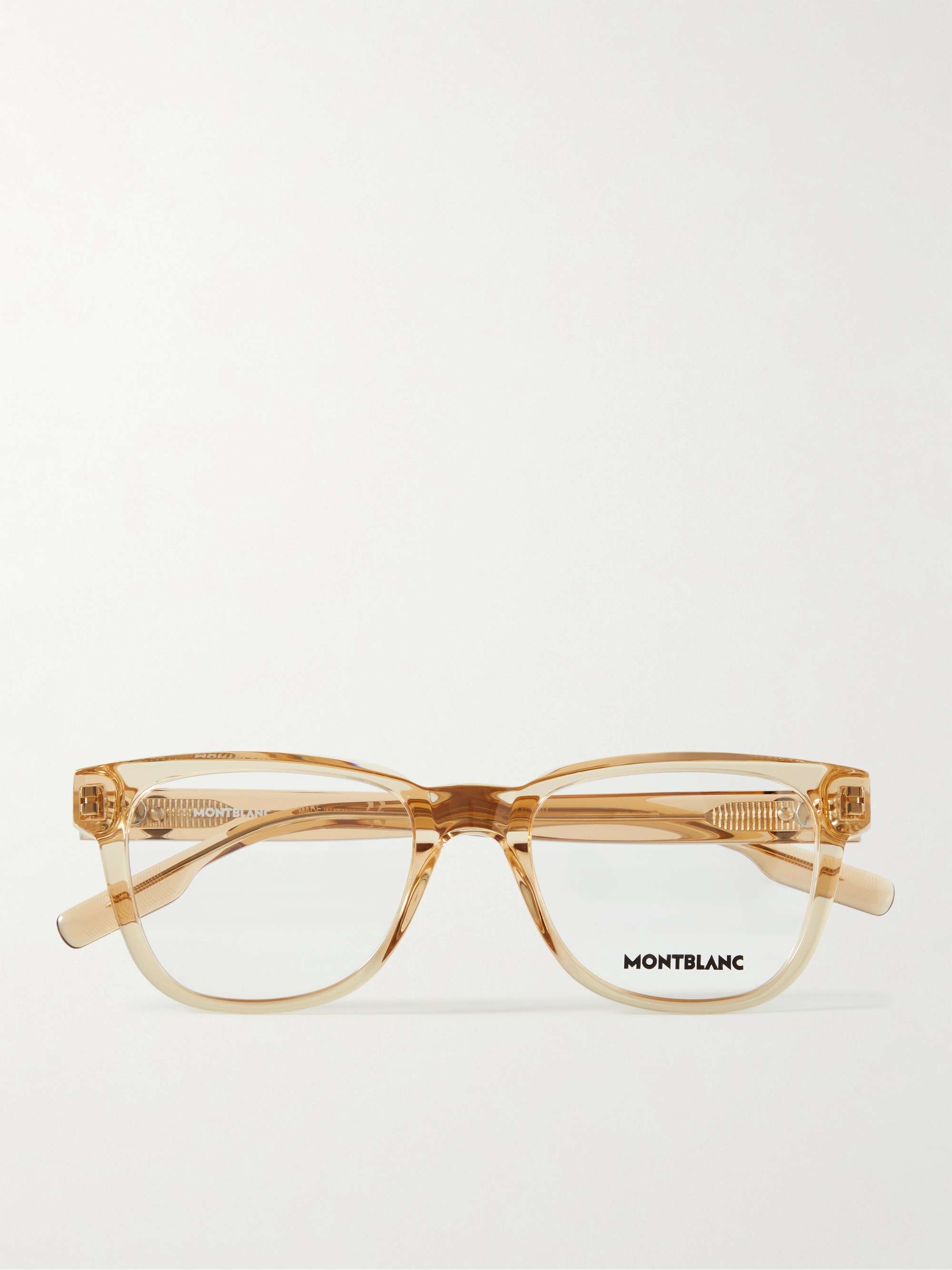 MONTBLANC Square-Frame Acetate Optical Glasses for Men | MR PORTER