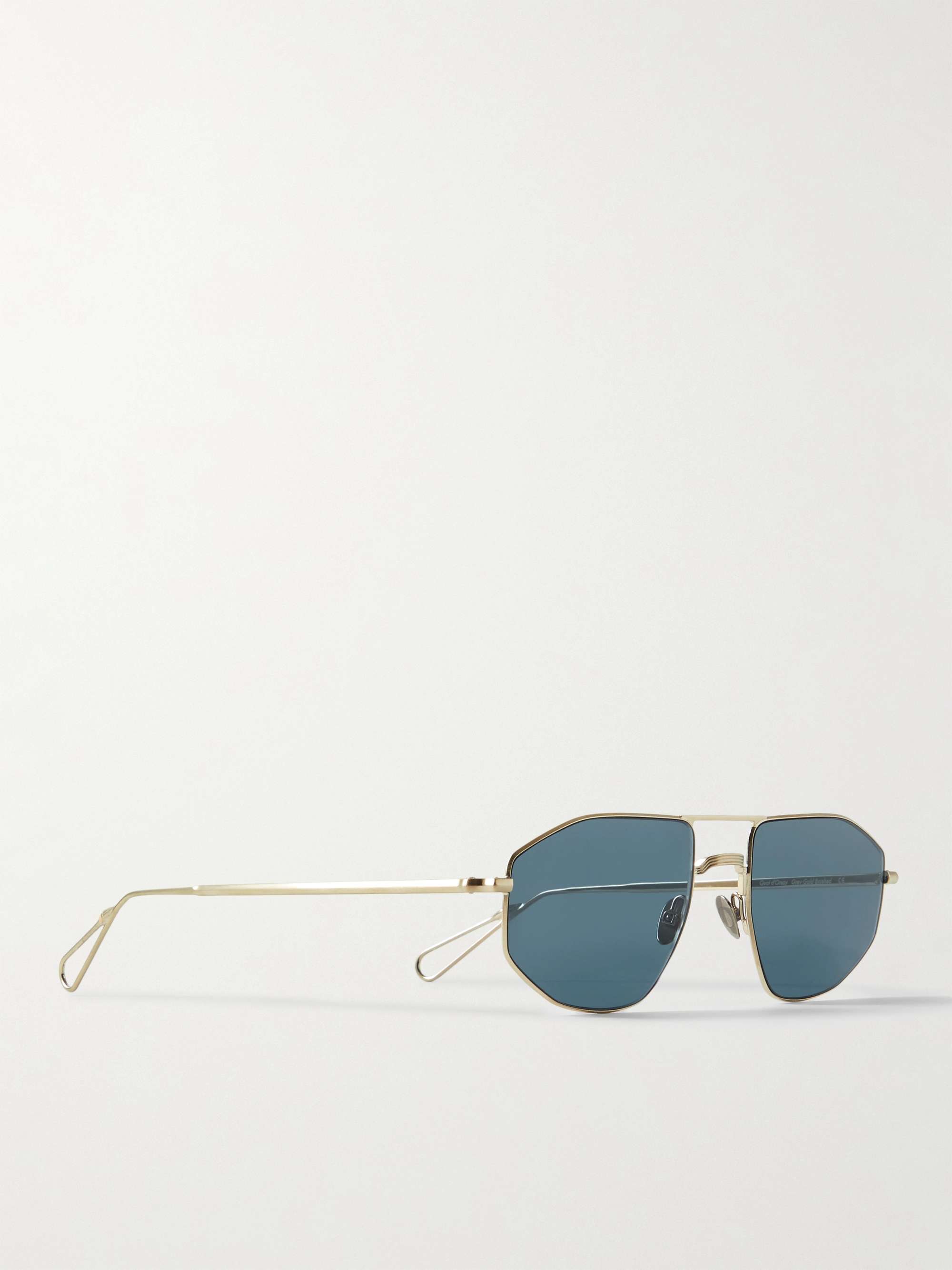 AHLEM Quai d'Orsay Aviator-Style Gold-Plated Sunglasses for Men | MR PORTER