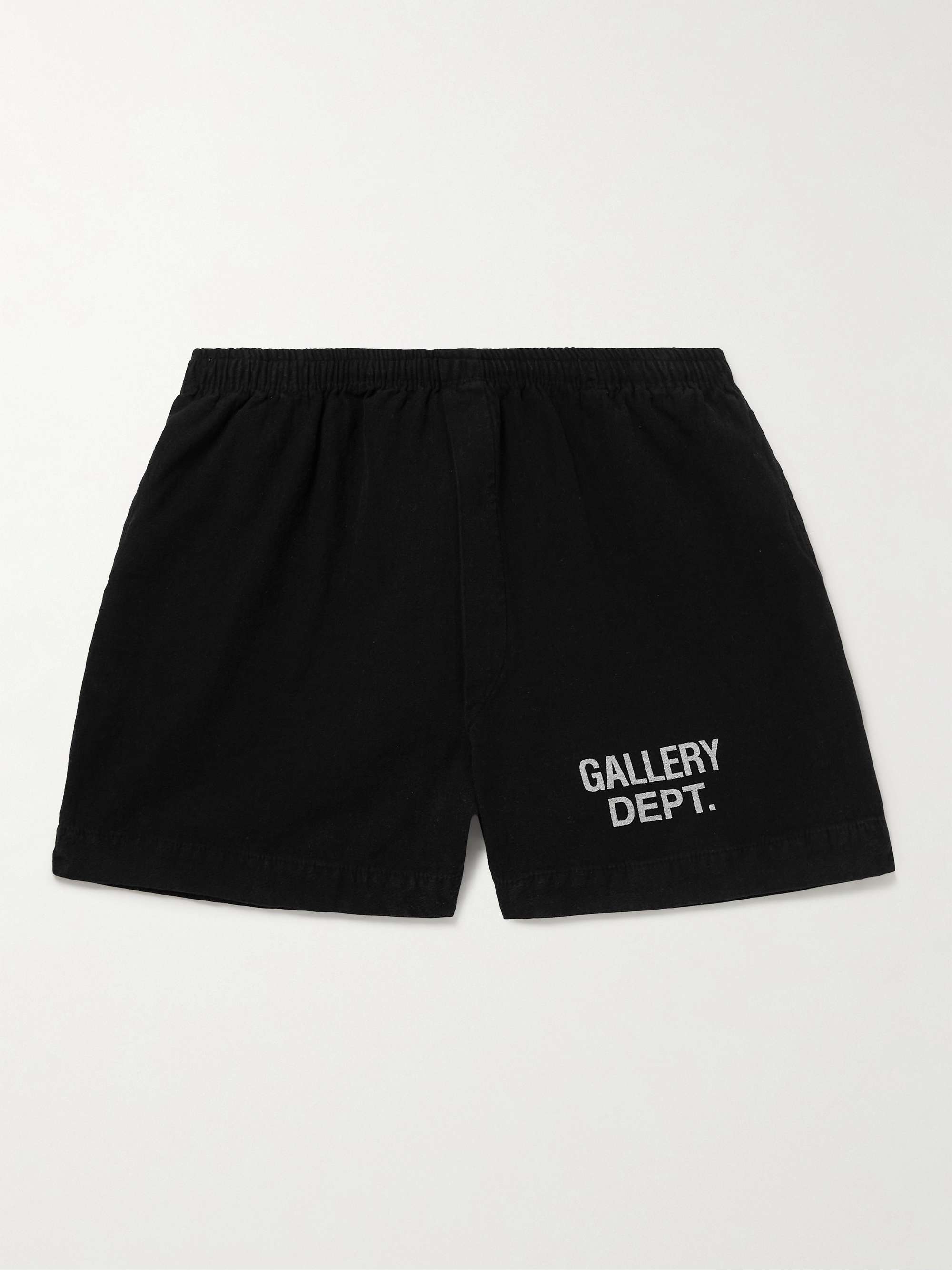 GALLERY DEPT. Zuma Straight-Leg Logo-Print Cotton-Jersey Shorts for Men |  MR PORTER