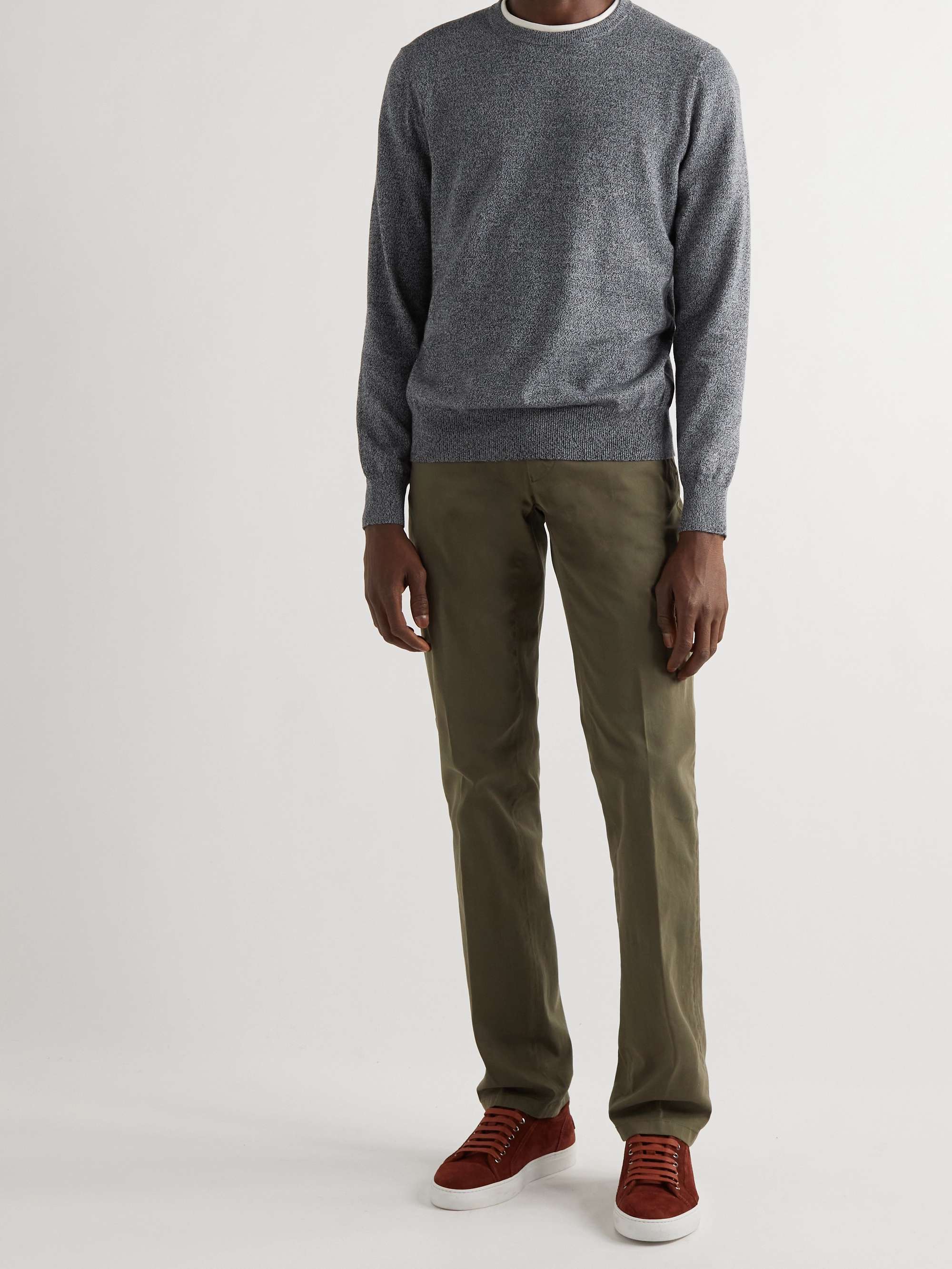 CANALI Cotton Sweater for Men | MR PORTER