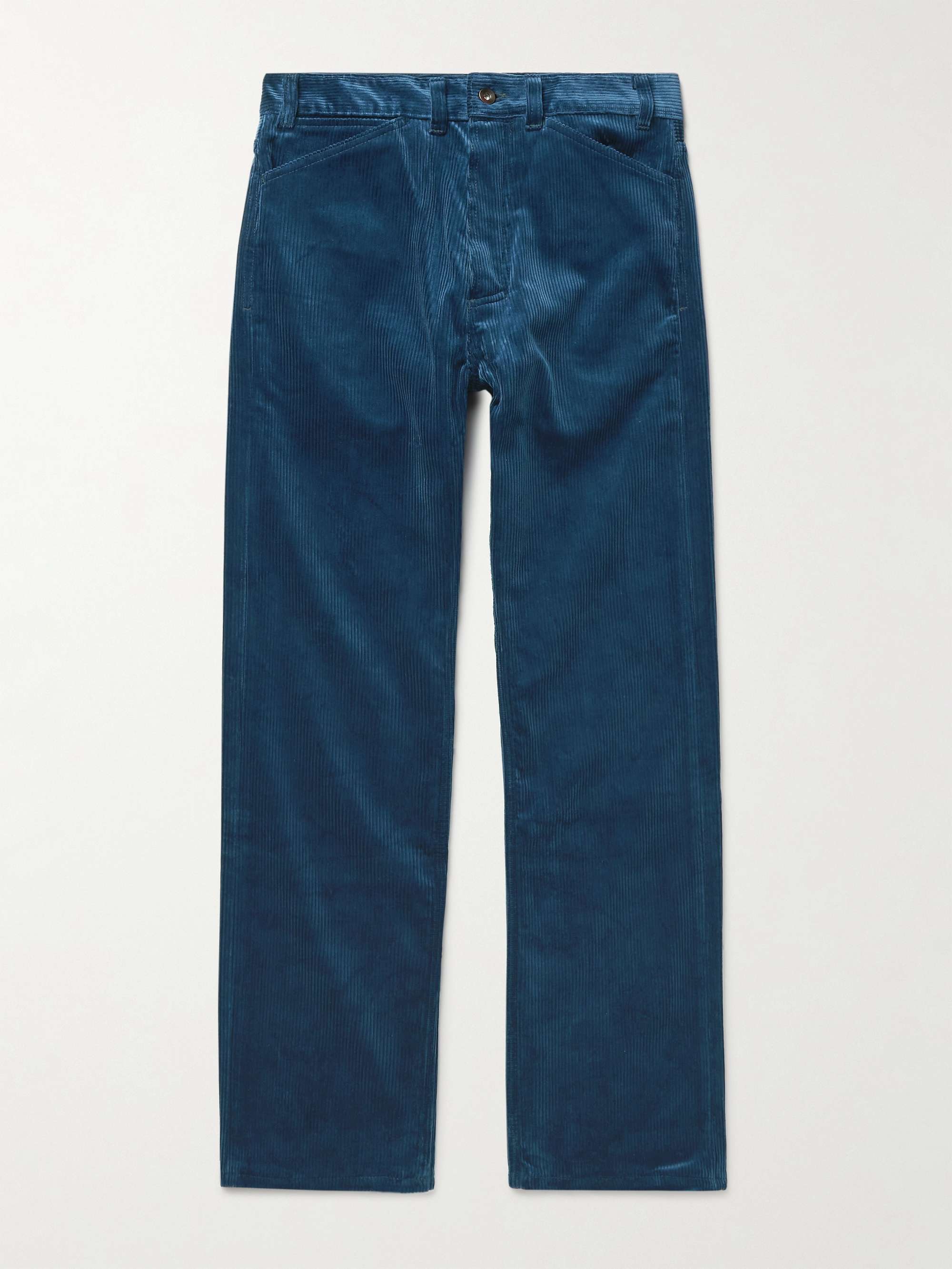 LEJ Straight-Leg Cotton-Corduroy Trousers for Men | MR PORTER